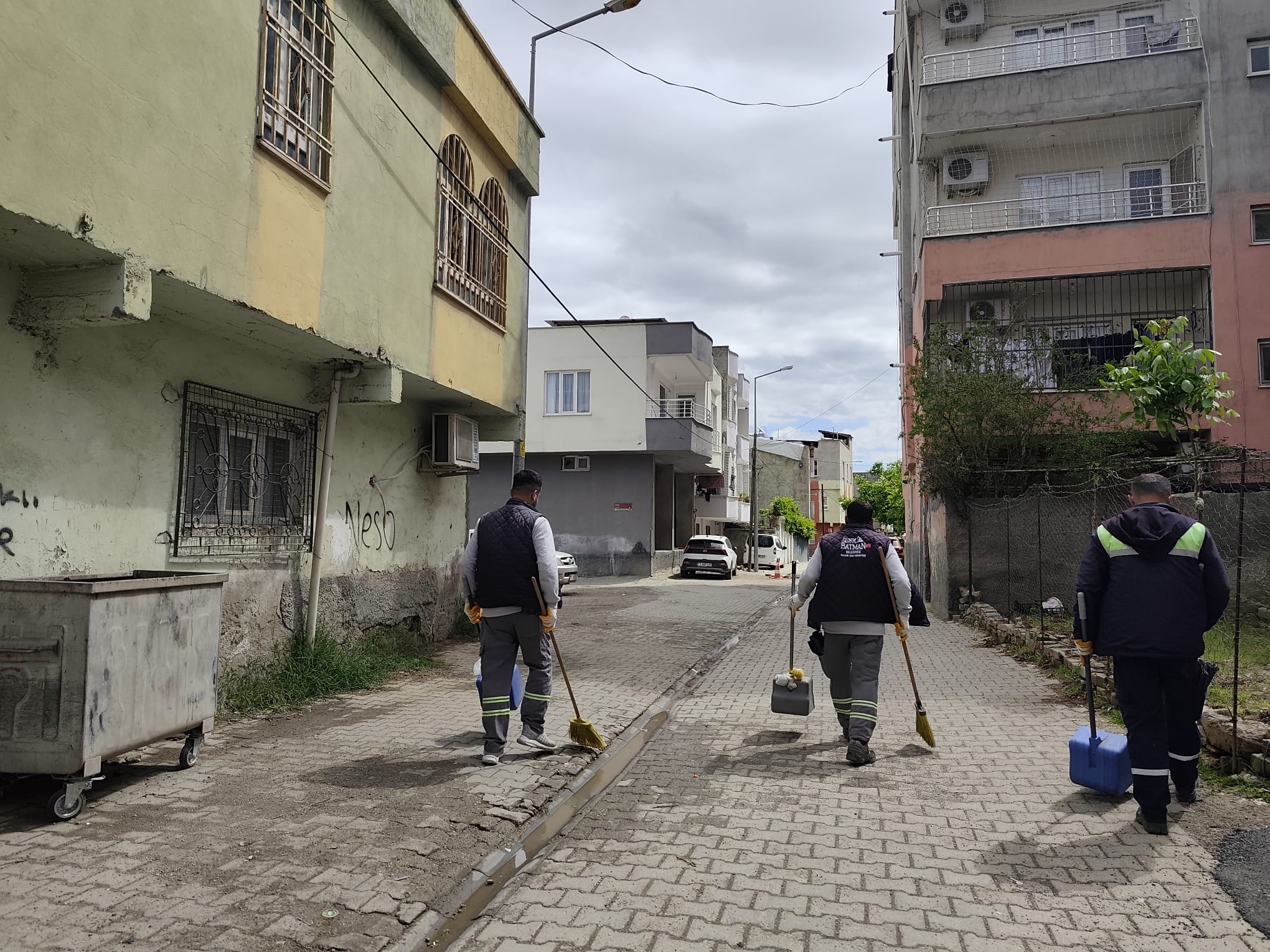 3 mahallede kapsamlı temizlik seferberliği