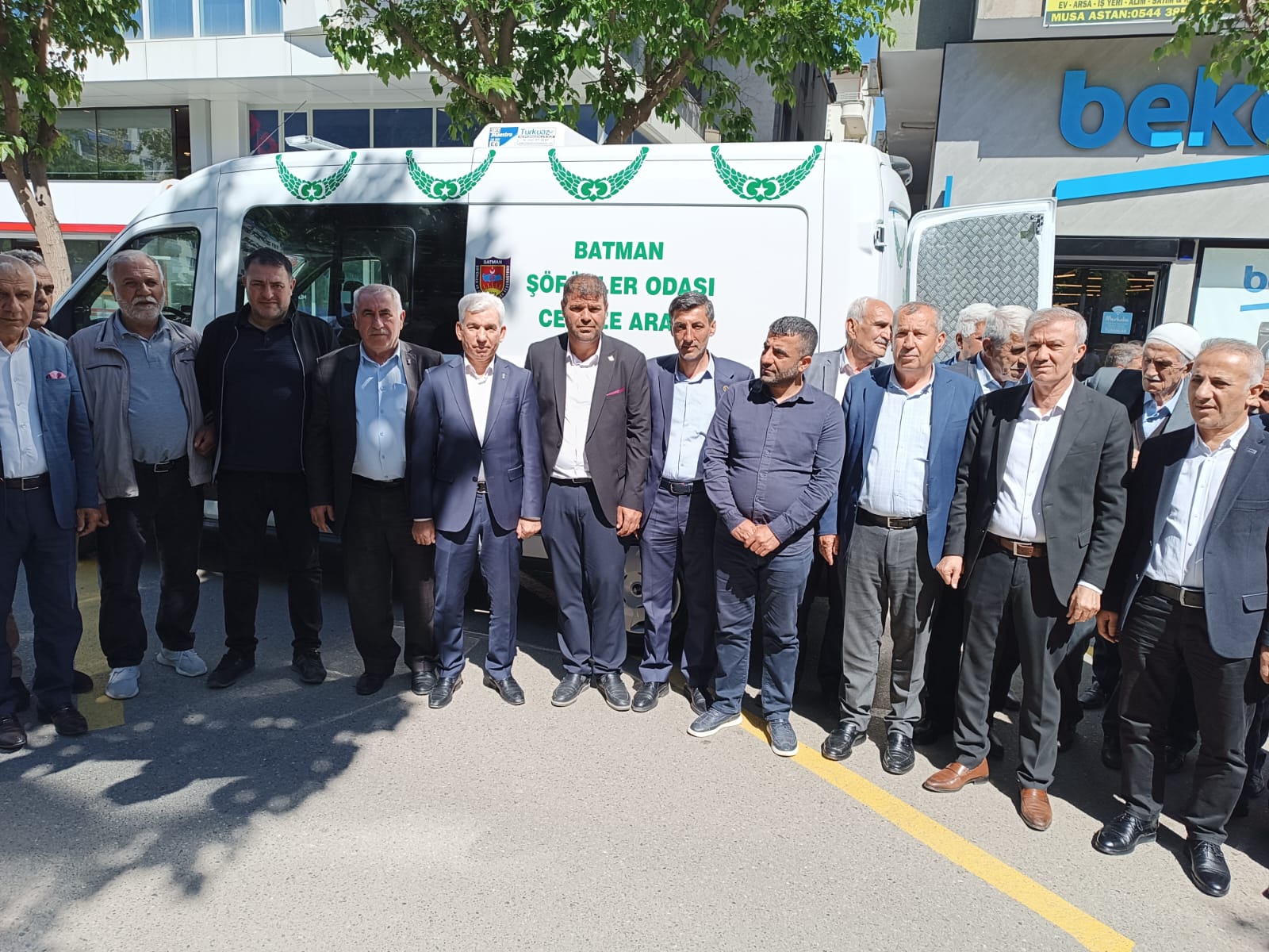 Batman Şoförler Odası’na cenaze aracı kazandırıldı