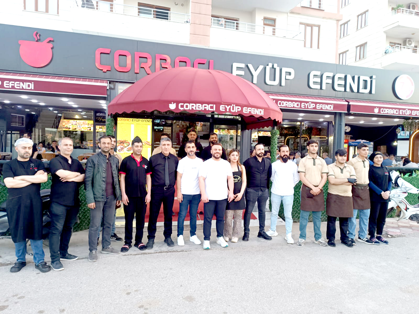 Çorbacı Eyüp Efendi basın mensuplarını ağırlandı