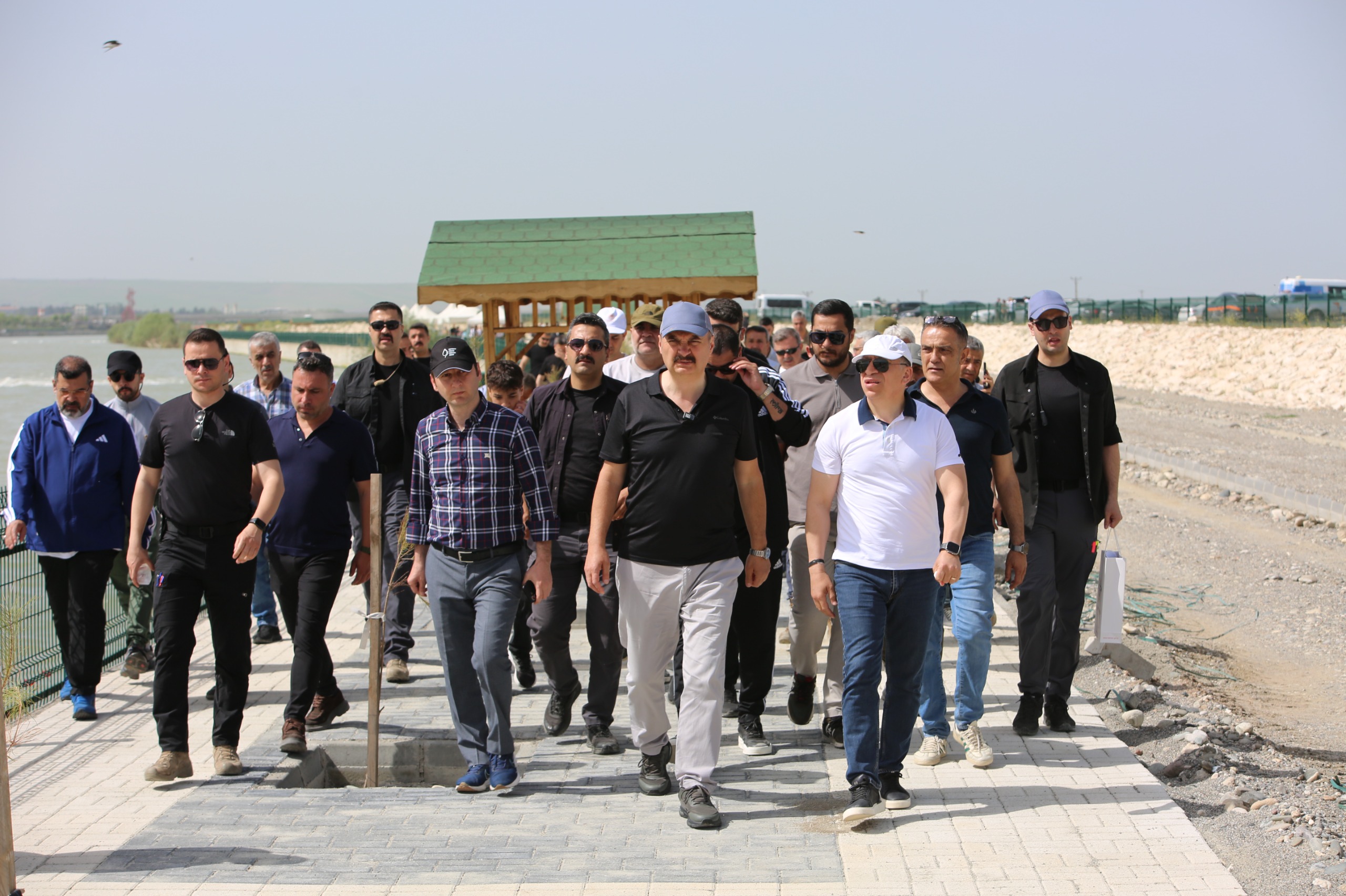 Batman Çayı Projesinde Sosyal Alanlar Şekilleniyor