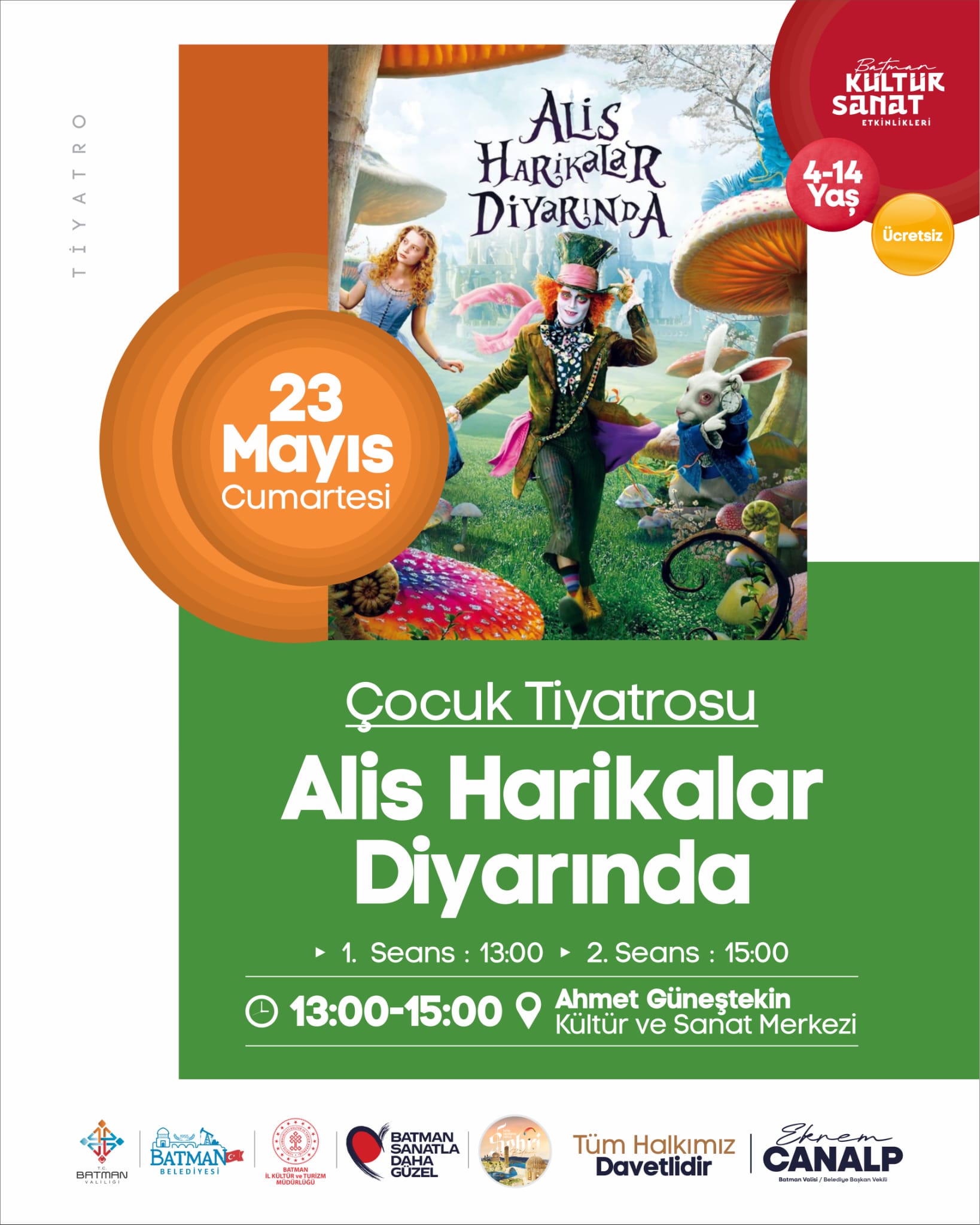 MERSİN DEVLET OPERA VE BALESİ BATMAN’DA SAHNE ALACAK