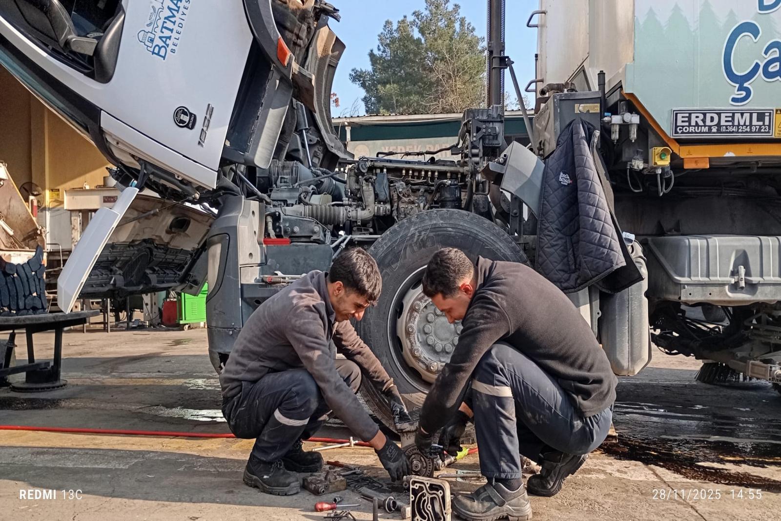 Araç bakımında 4 yılda 22.356 işlem