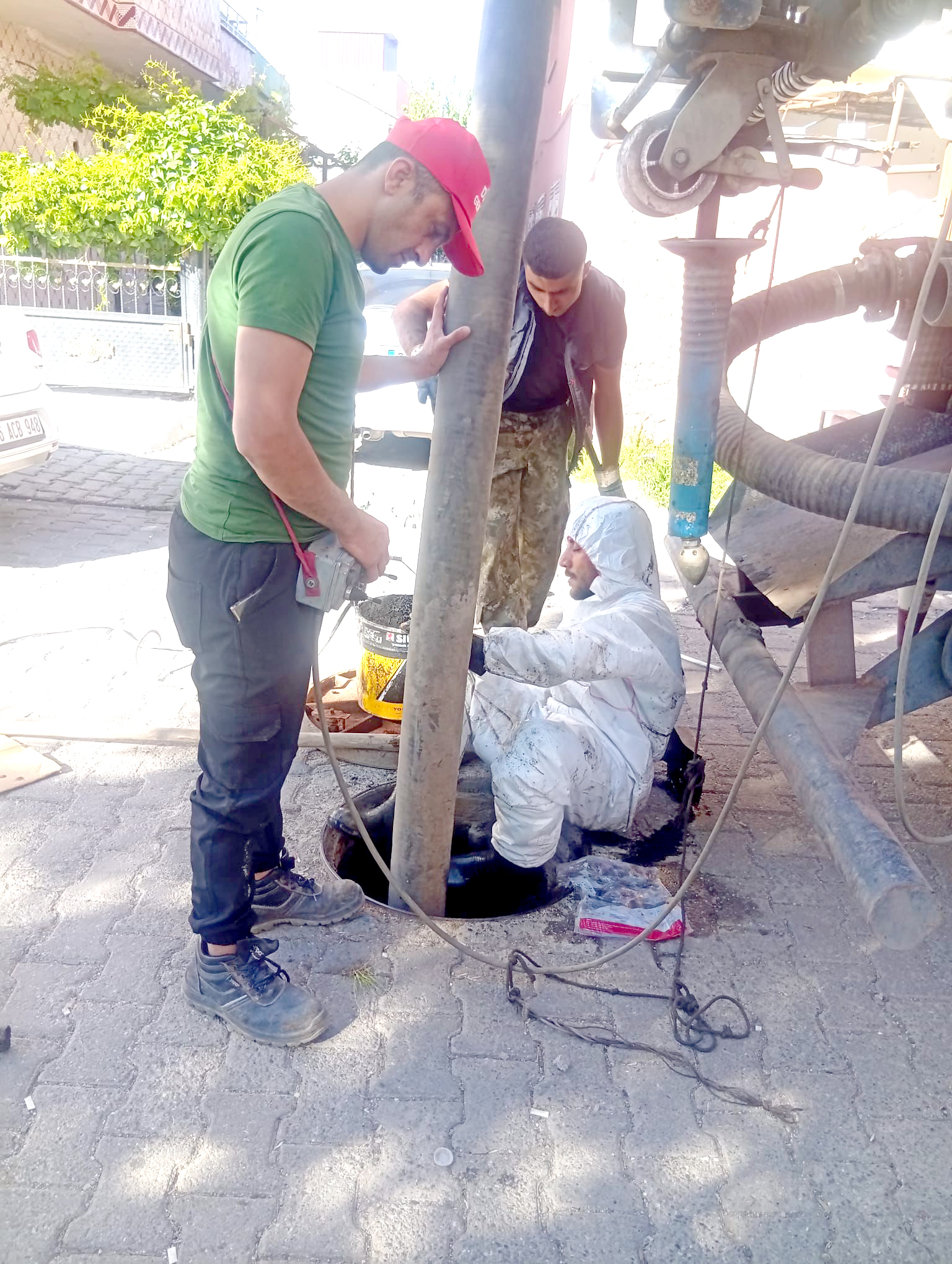 BASKİ ekiplerinden yoğun baca temizliği