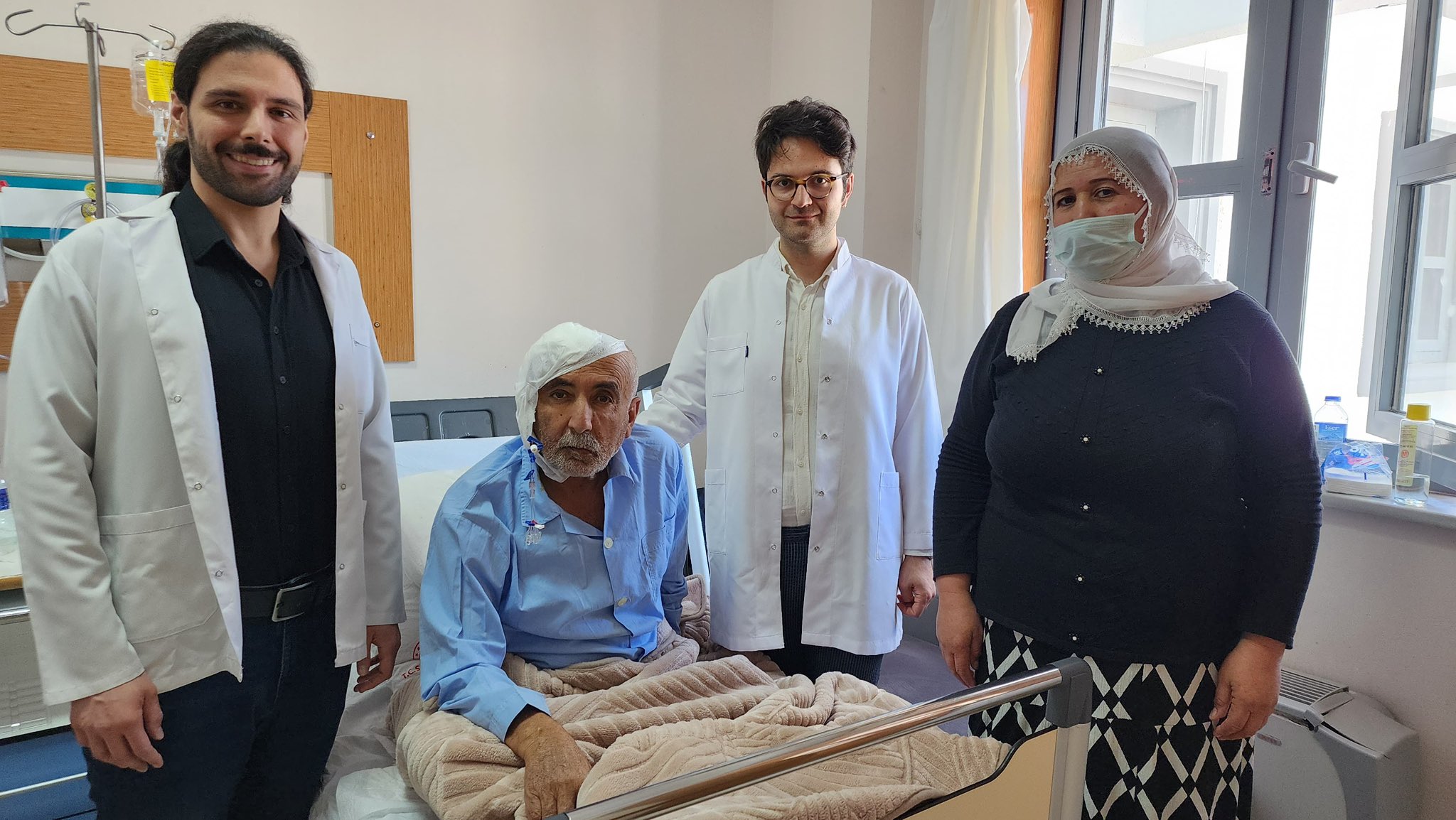 7 Santimetrelik Beyin Tümörü başarıyla alındı