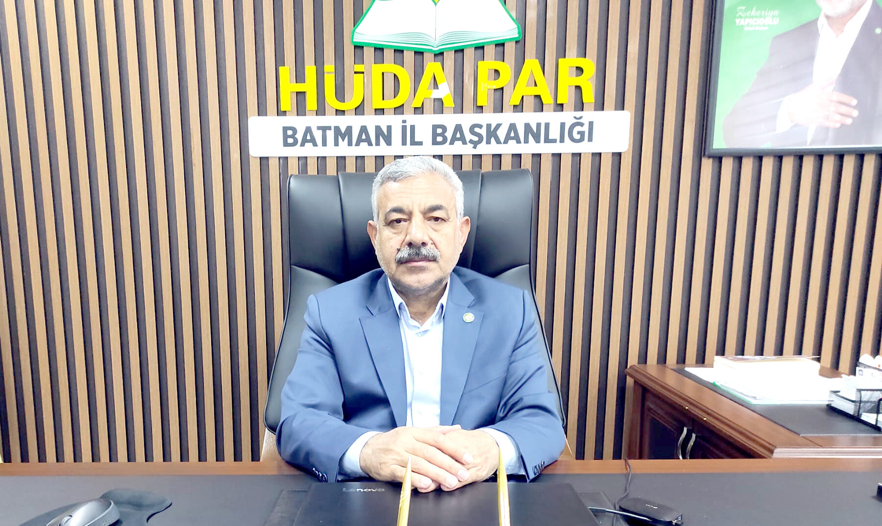 HÜDA PAR İl Başkanı Şahin ‘Barışın Adresi Olduk’