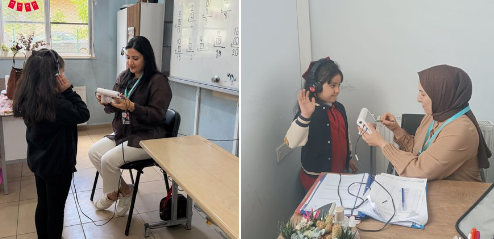 İlkokul Öğrencilerine İşitme Taraması Yapıldı