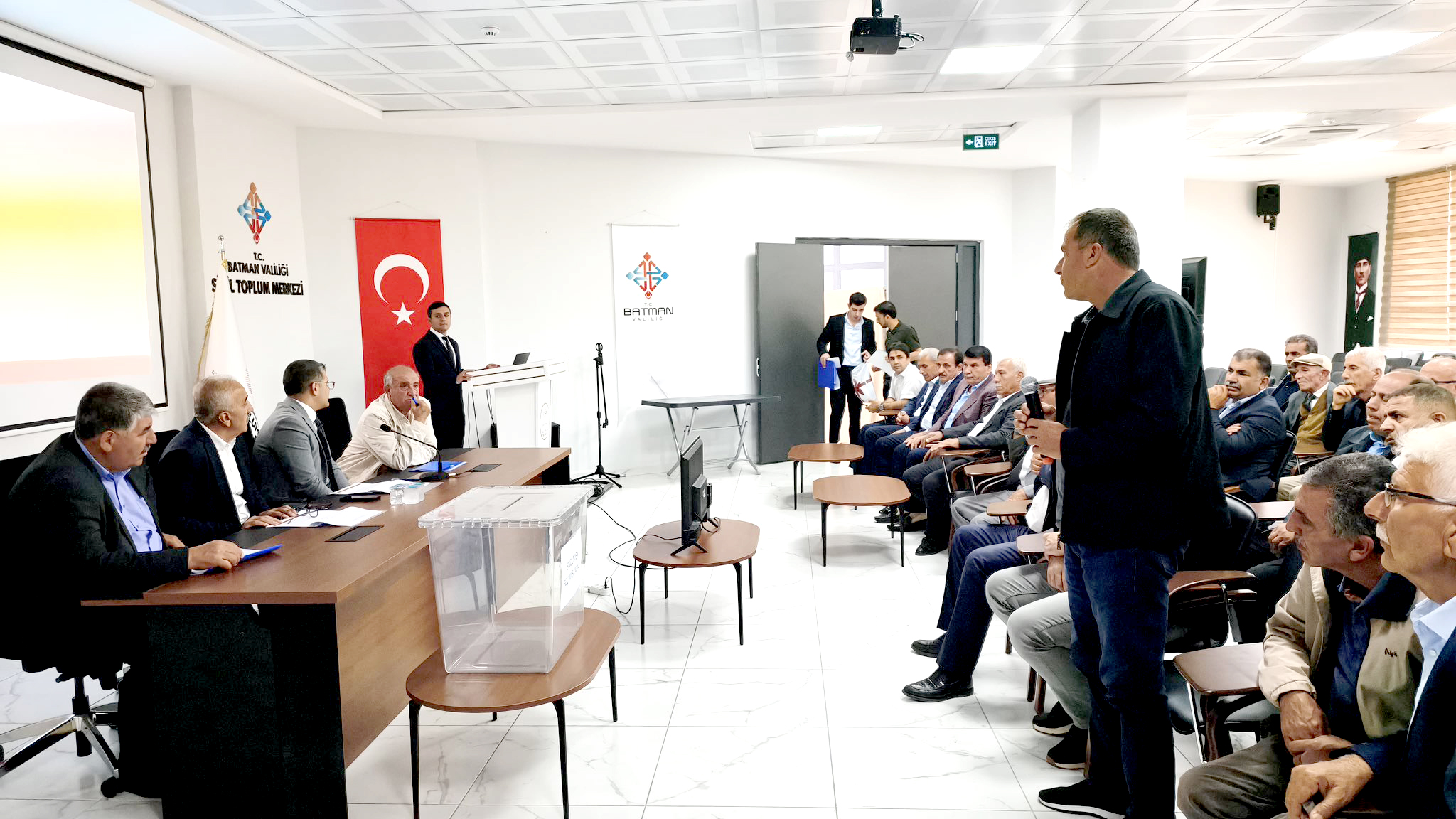 Merkez Köylere Hizmet Götürme Birliği Seçimleri Yapıldı