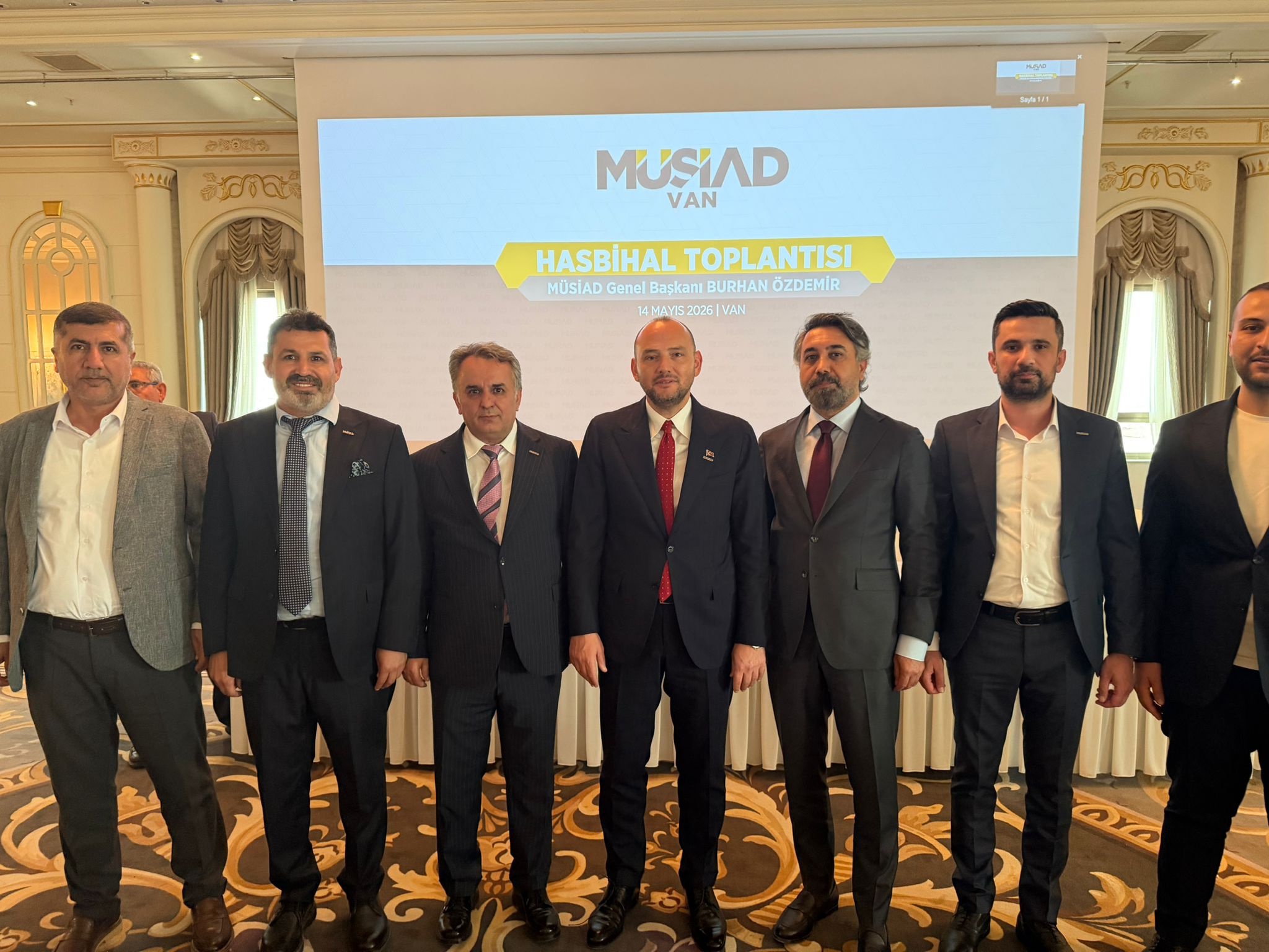 MÜSİAD Batman, Van’daki 5. Bölge Hasbihal Toplantısına Katıldı