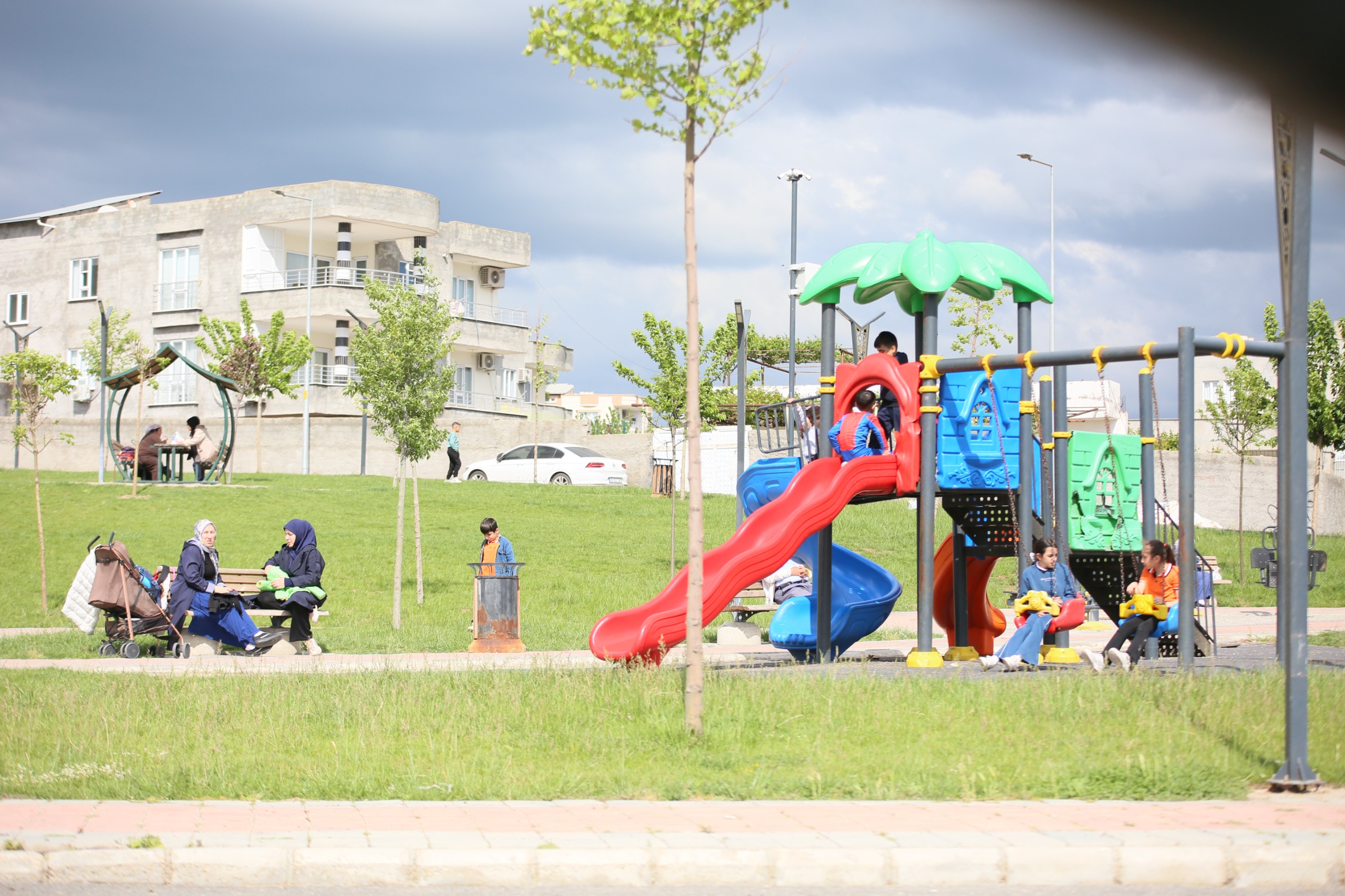 Batman’da Parklara Yoğun İlgi