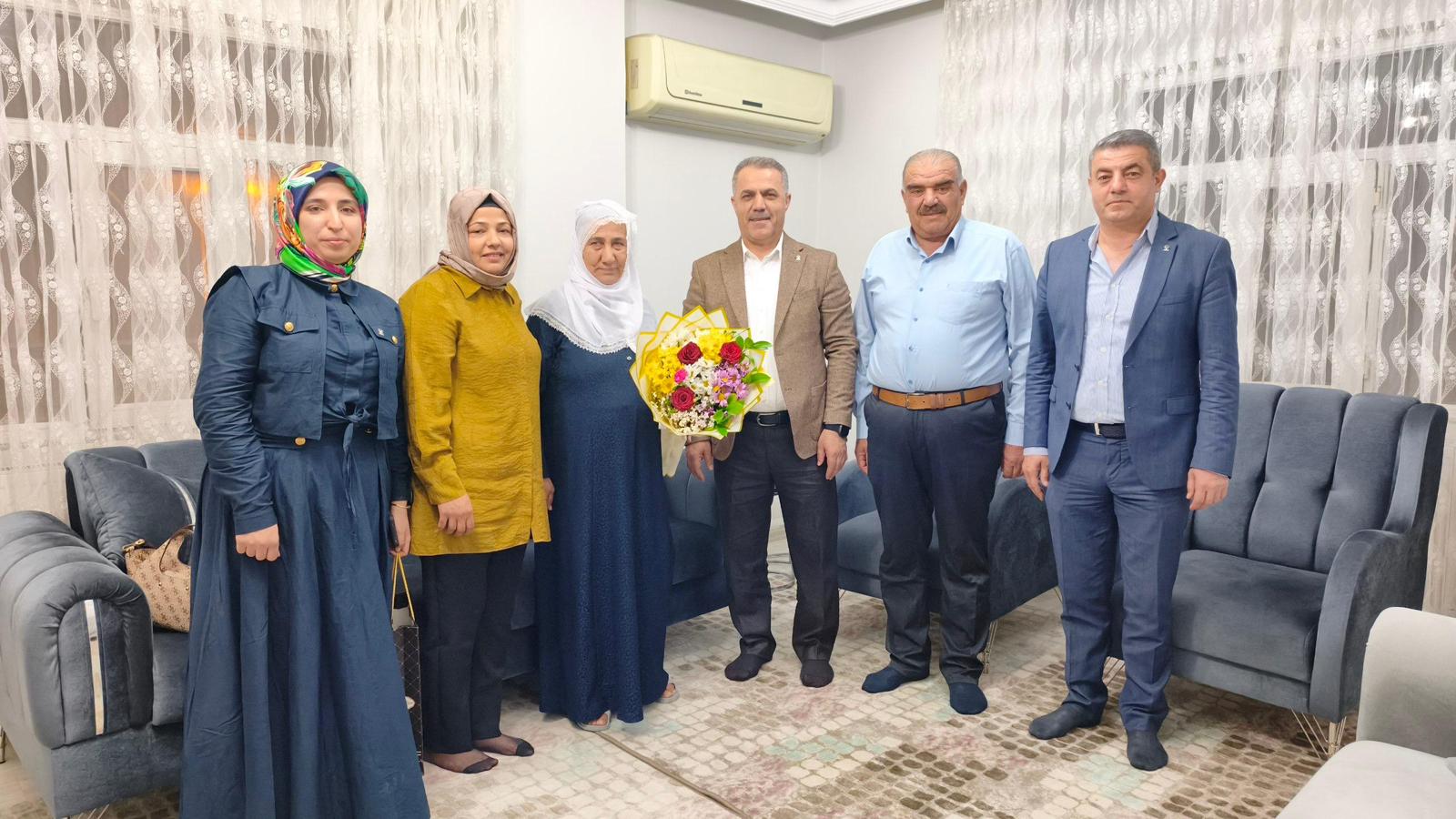 İl Başkanı Hüseyin Şansi’den Anneler Günü’nde vefa ziyaretleri
