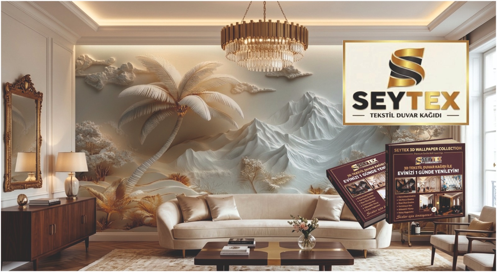 Seytex ile Duvarlar Sadece Kaplanmıyor, Tasarlanıyor