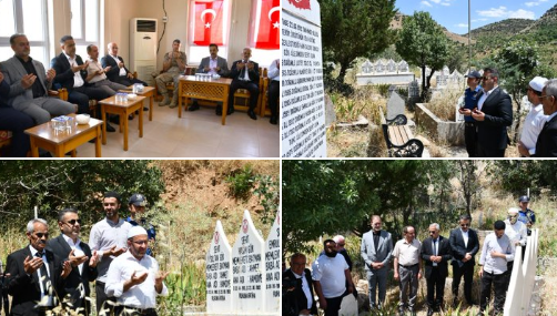MHP’den Seki Köyü Şehitlerine Anma Ziyareti