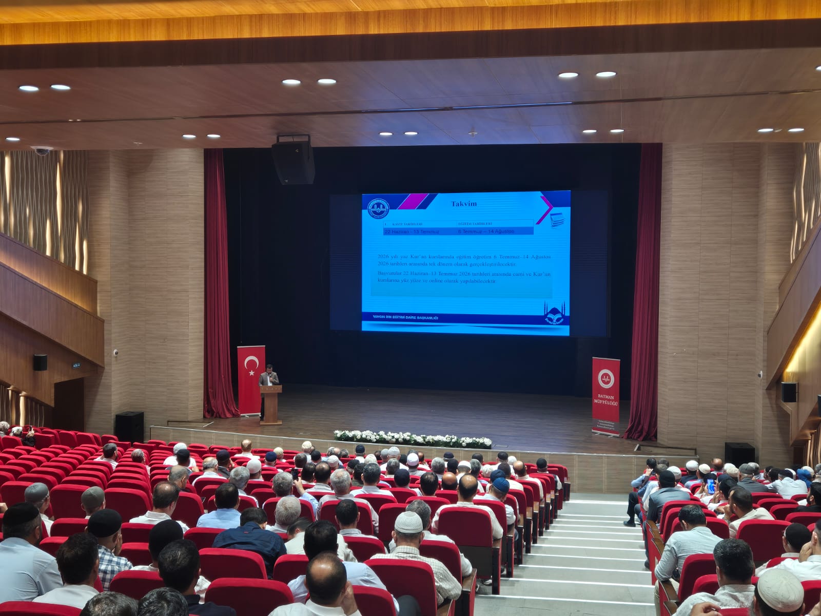 Yaz Kur’an Kursları Öncesi Eğitim Semineri