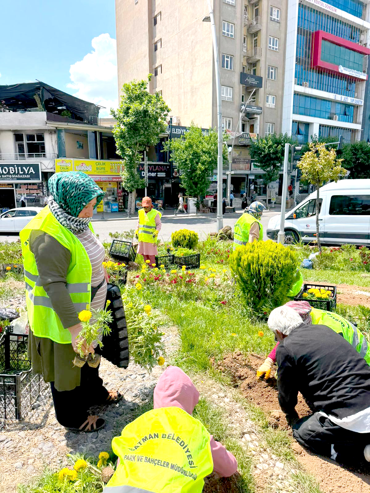 Park ve Bahçelerden 6 Ayda 8 Bin 779 İşlem