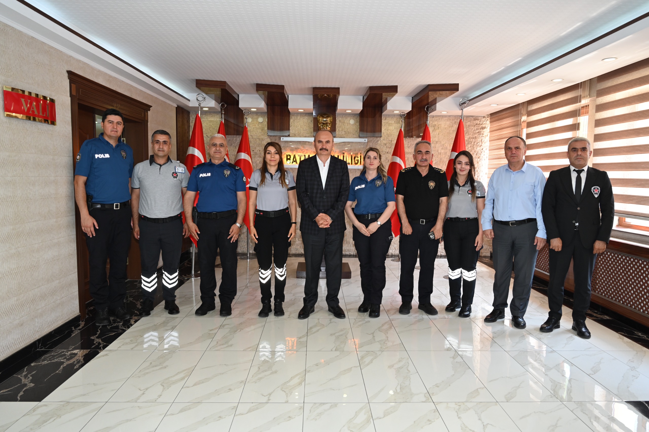 Vali Canalp’e Özel Güvenlik Haftası Ziyareti