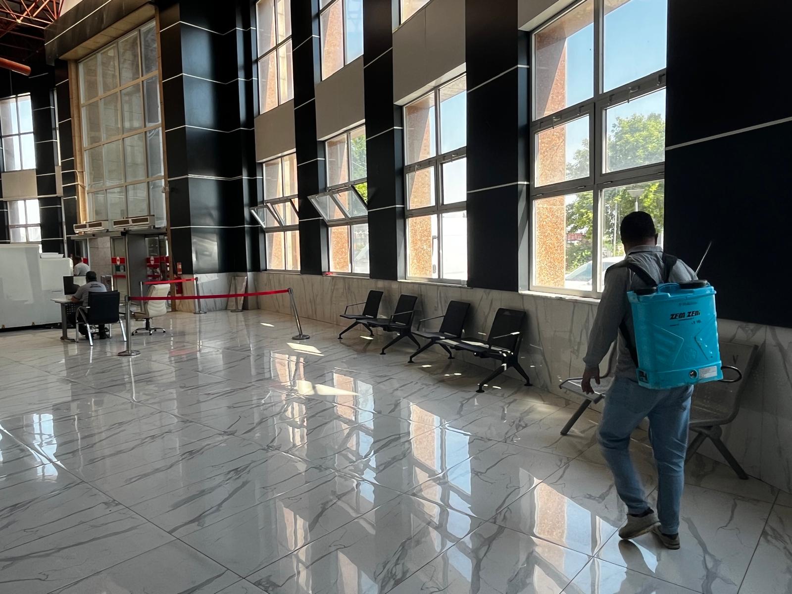 BAŞTİ’de İlaçlama ve Dezenfekte Çalışması