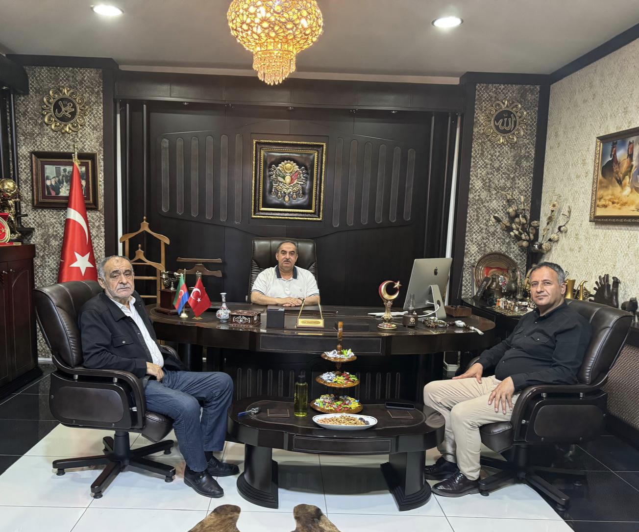Dal ve Özalp’tan İş İnsanı Ziver Hamitoğlu’na Ziyaret