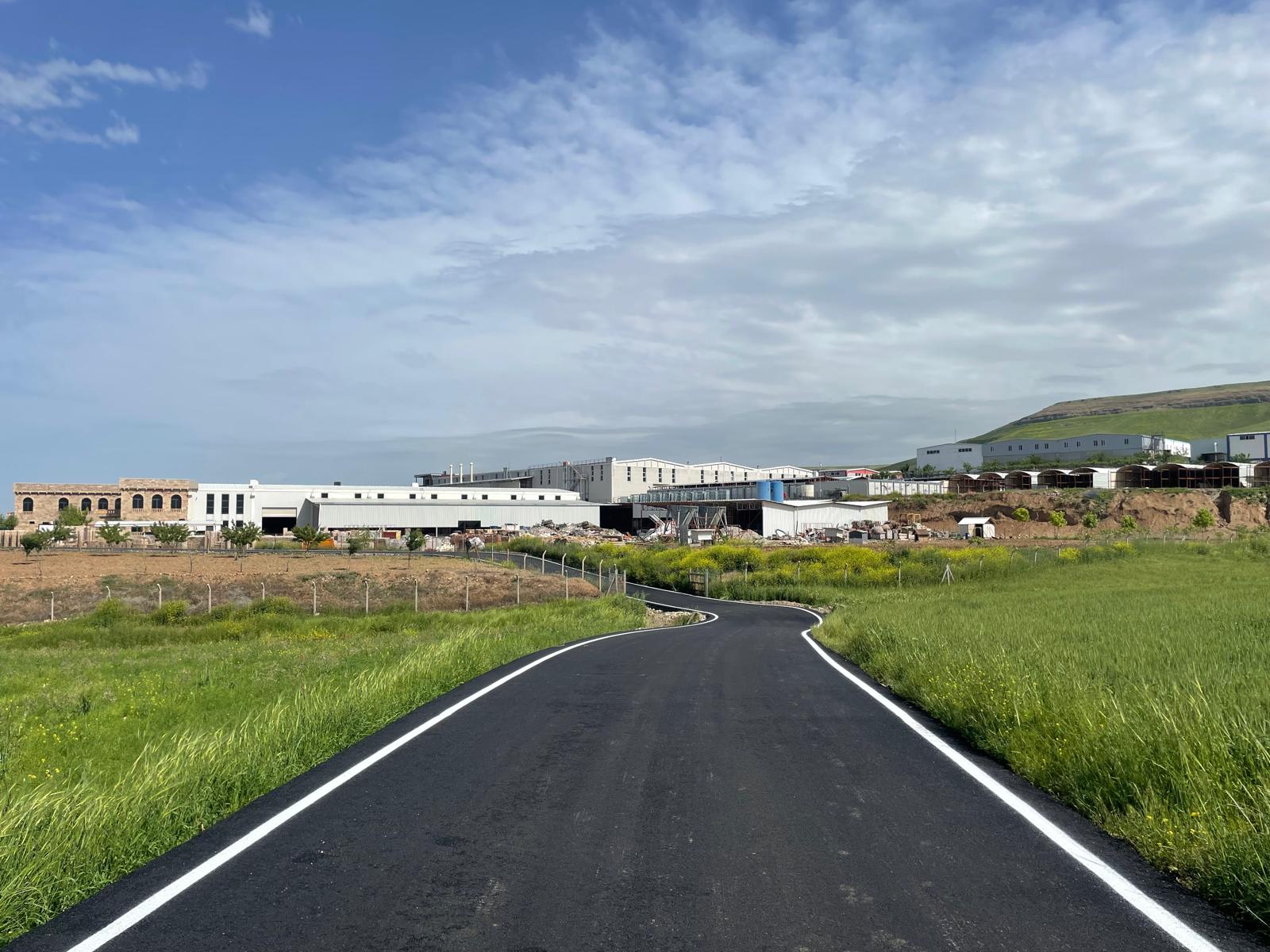 Danalı Köyü OSB Bağlantı Yolu Yenilendi