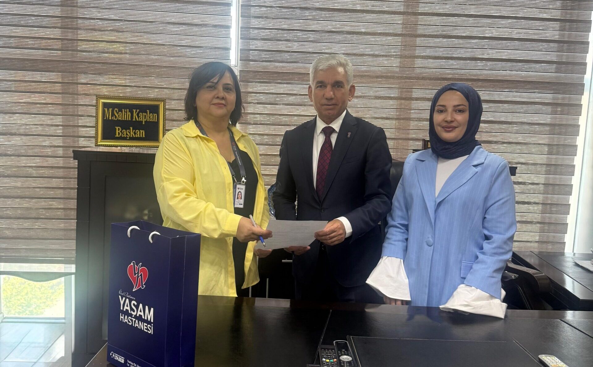 Esnaf Odası Üyelerine Sağlıkta Yüzde 15 İndirim: Yaşam Hastanesi ile protokol imzalandı