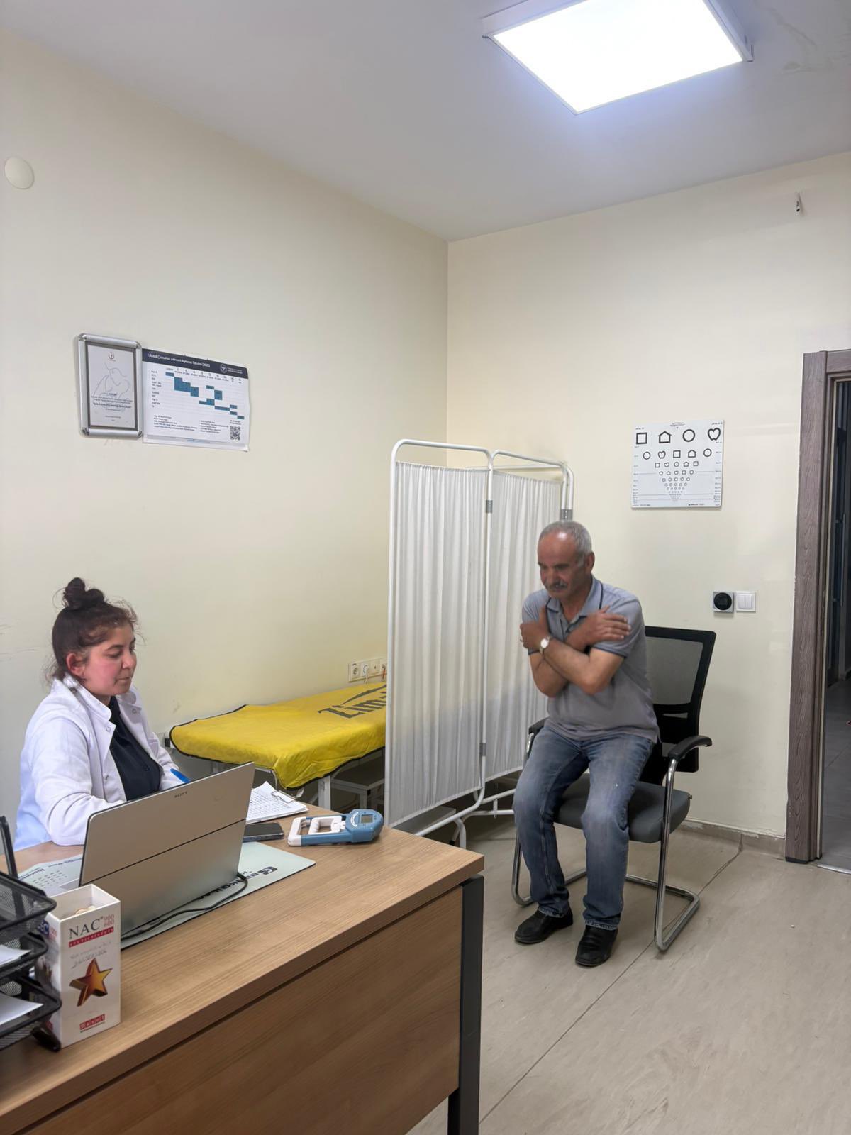 Gercüş’te Vatandaşların “Hareket Yaşı” Ölçüldü