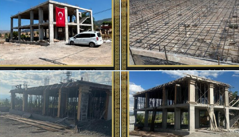 Güneşli Köyü’nde Taziye Evi Yapımına Başlandı