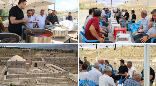 Hasankeyf’te İmam Abdullah’ı Anma ve Aş Dökme Geleneği Yeniden Yaşatıldı