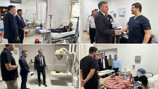 İl Sağlık Müdürü Solmaz’dan Kozluk’taki Sağlık Tesislerine Ziyaret