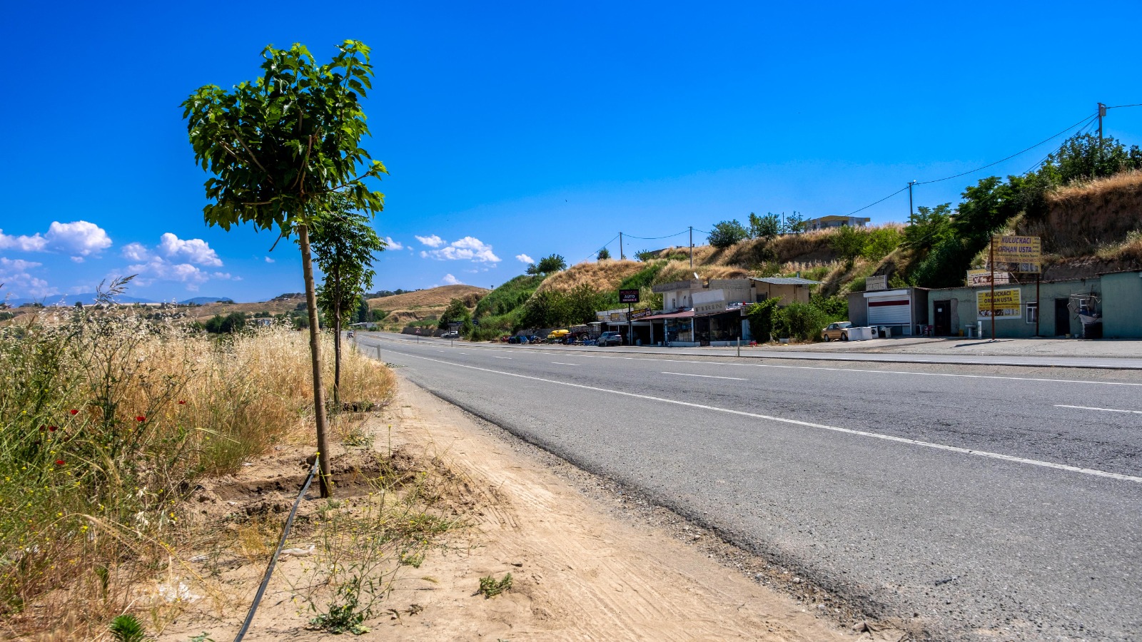 Köylülerden Yeşil Kuşak Projesine İmece Desteği
