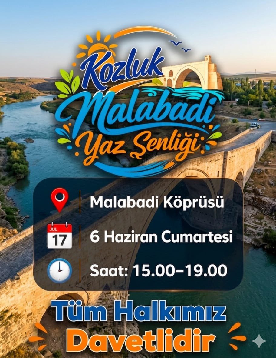 Malabadi Köprüsü’nde Yaz Şenliği Coşkusu Yaşanacak