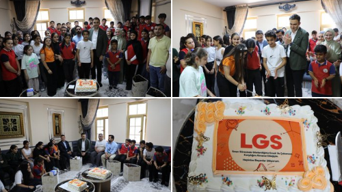 Hasankeyf’te LGS Öğrencilerine Moral Ziyareti