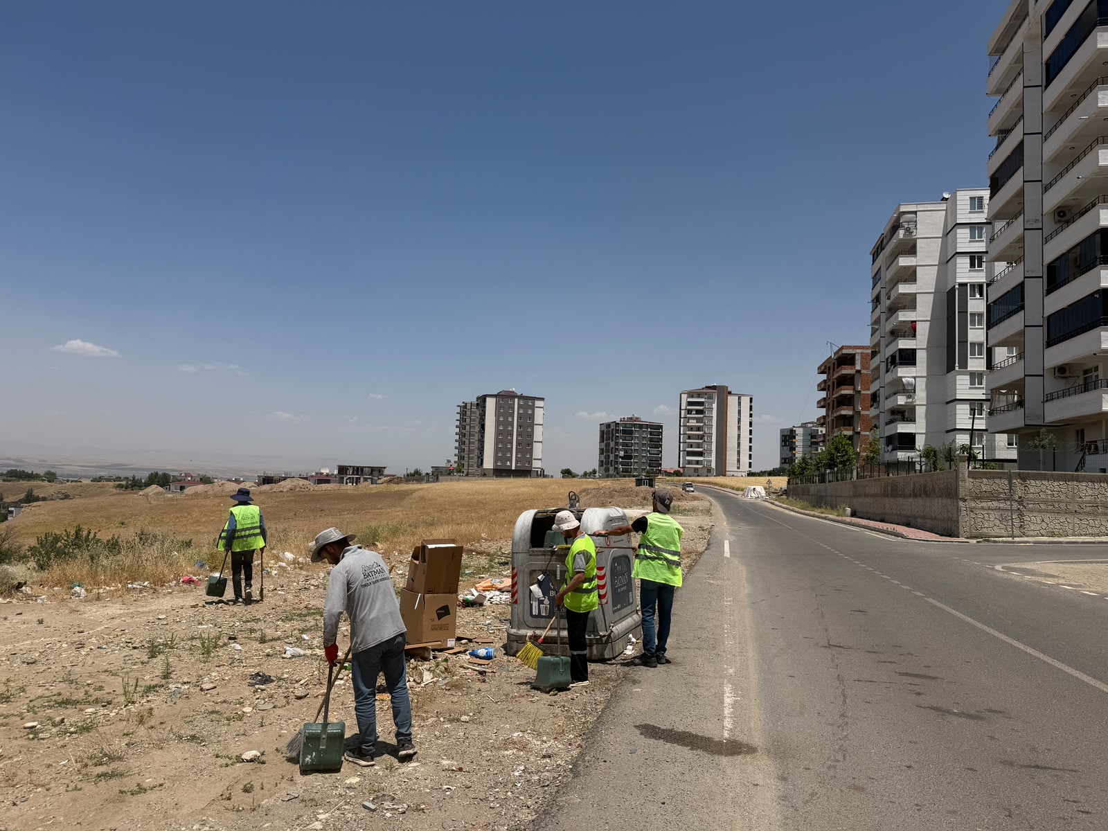 Mahallelerde temizlik seferberliği