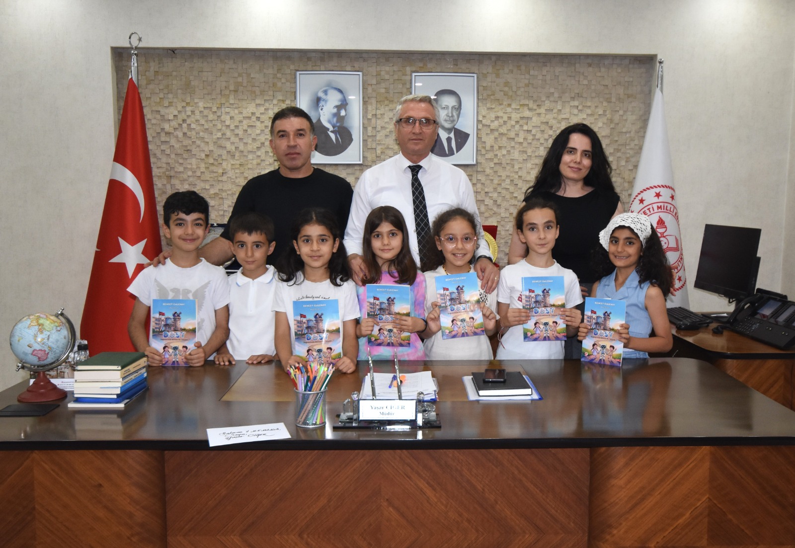 BİLSEM Öğrencilerinden İl Milli Eğitim Müdürü Ciğer’e Anlamlı Ziyaret