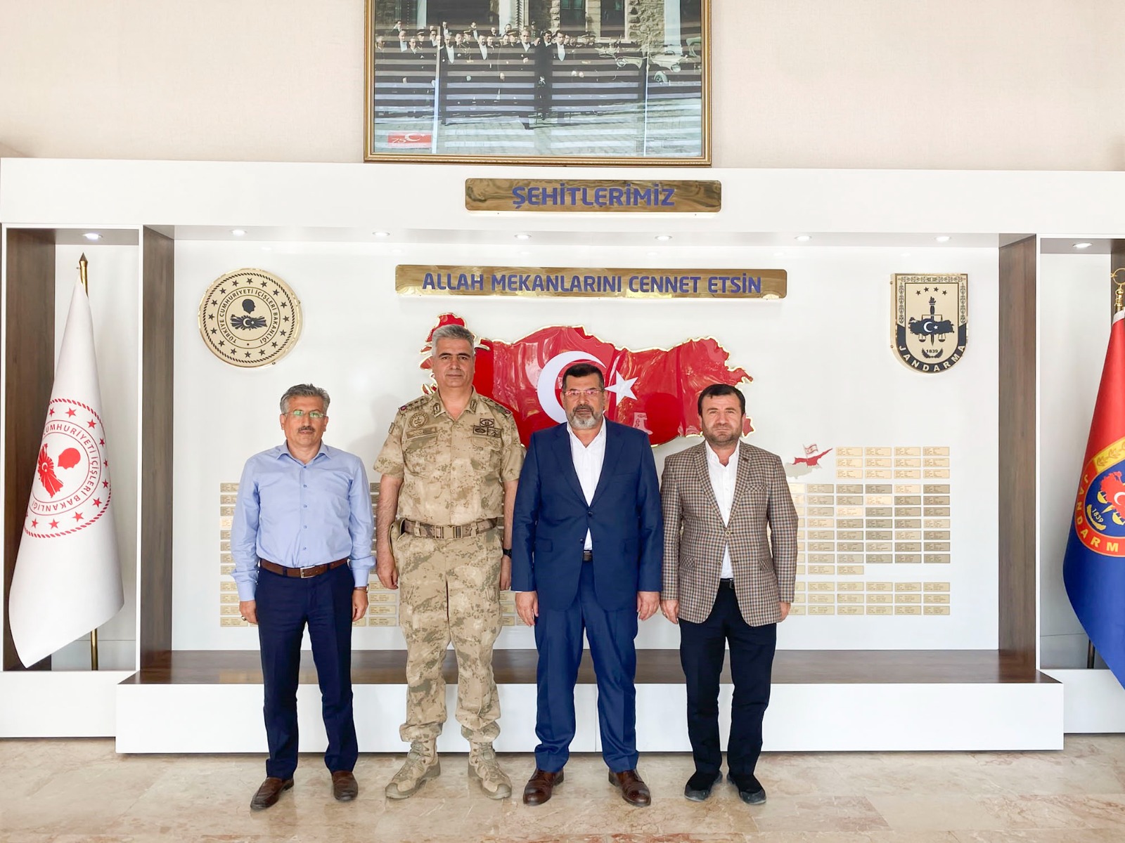 İl Müftüsü Durmuş’tan Jandarma Teşkilatına Ziyaret