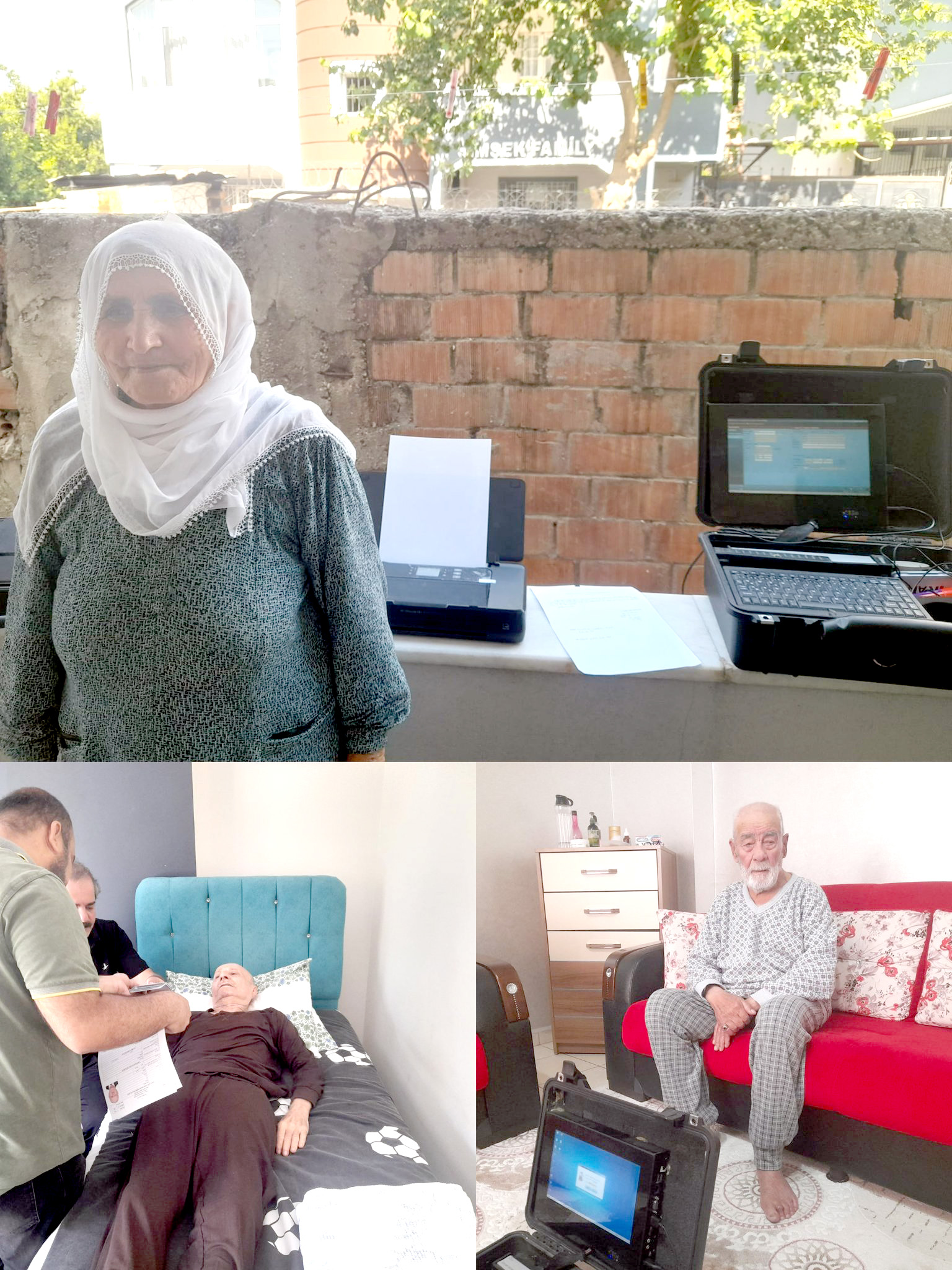 Adreste Nüfus Hizmetiyle 14 Vatandaşa Evinde Hizmet