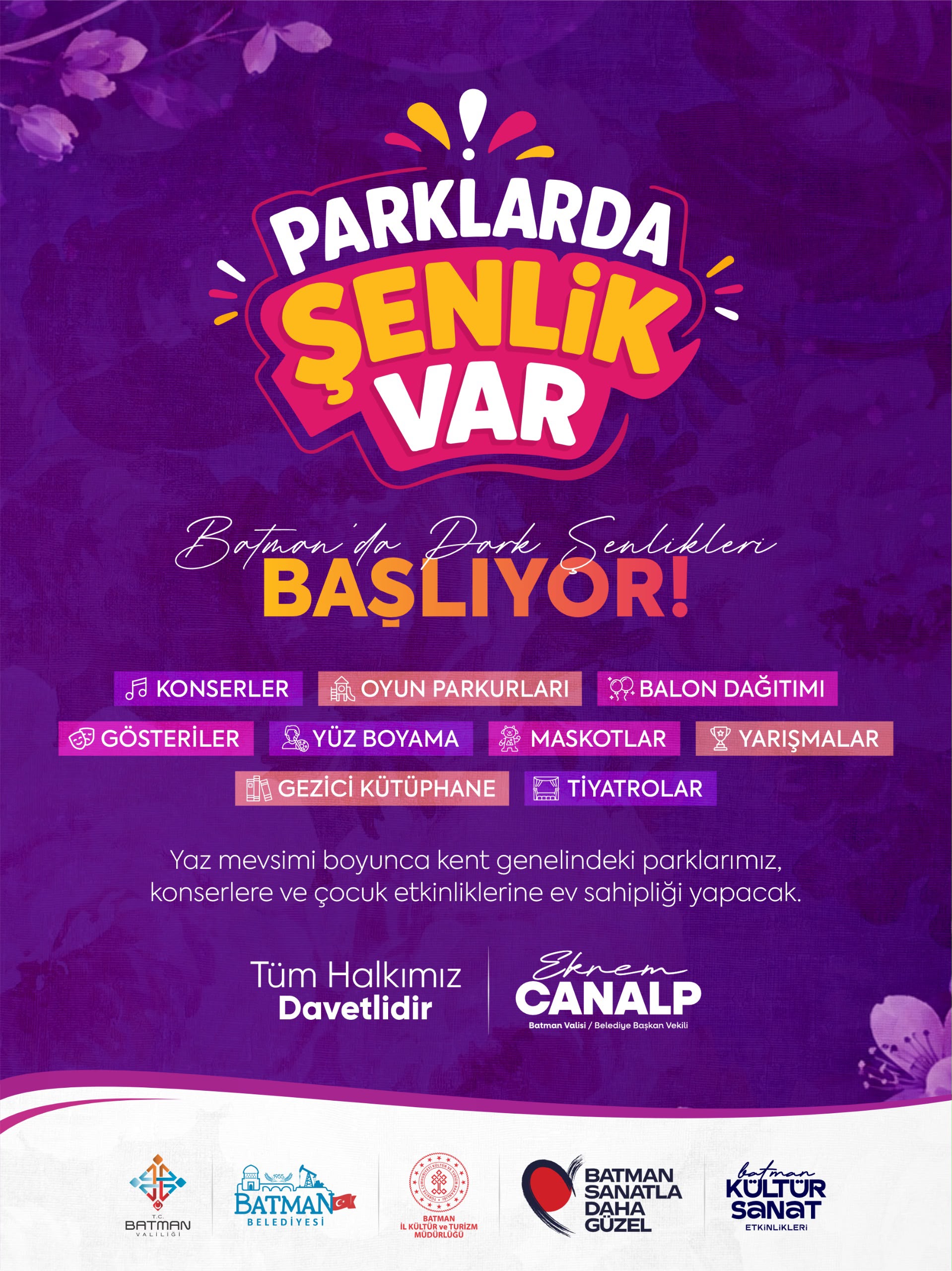 Müzik, Eğlence ve Çocuk Şenlikleri Parklara Taşınıyor: 26 Parkta Yaz Coşkusu Başlıyor