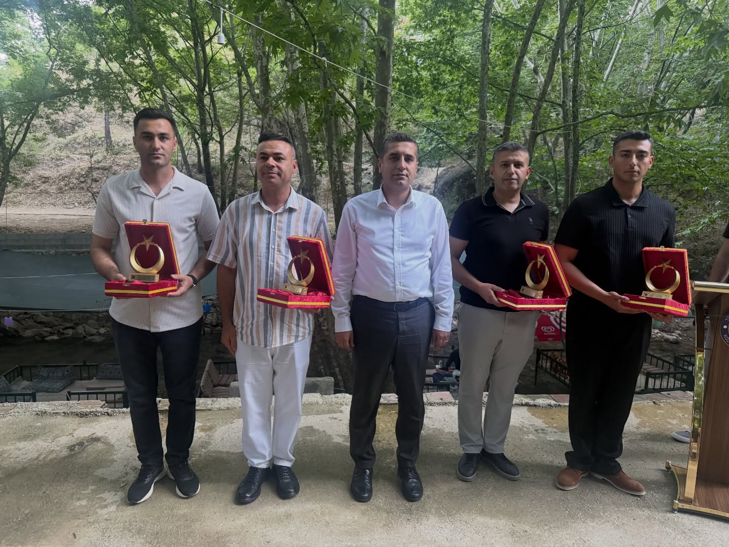Kozluk’ta Tayin Olan Jandarma Personeline Veda Programı
