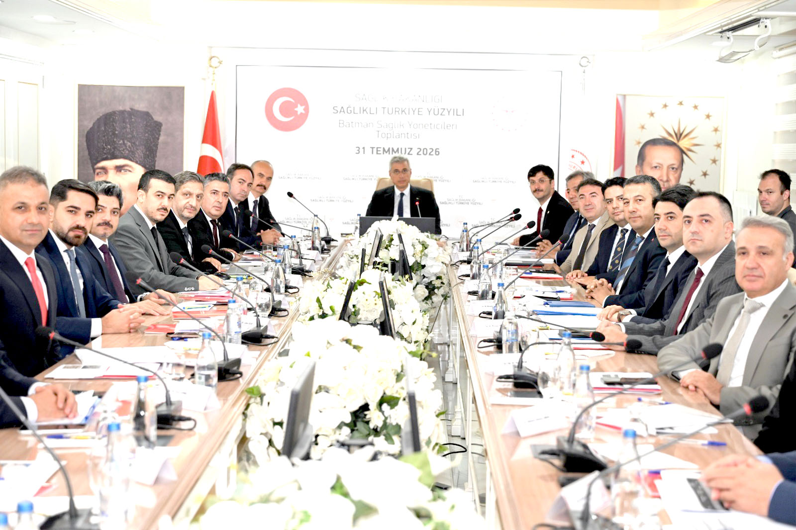 Batman’da Sağlık Yöneticileri Toplantısı Bakan Memişoğlu Başkanlığında Yapıldı