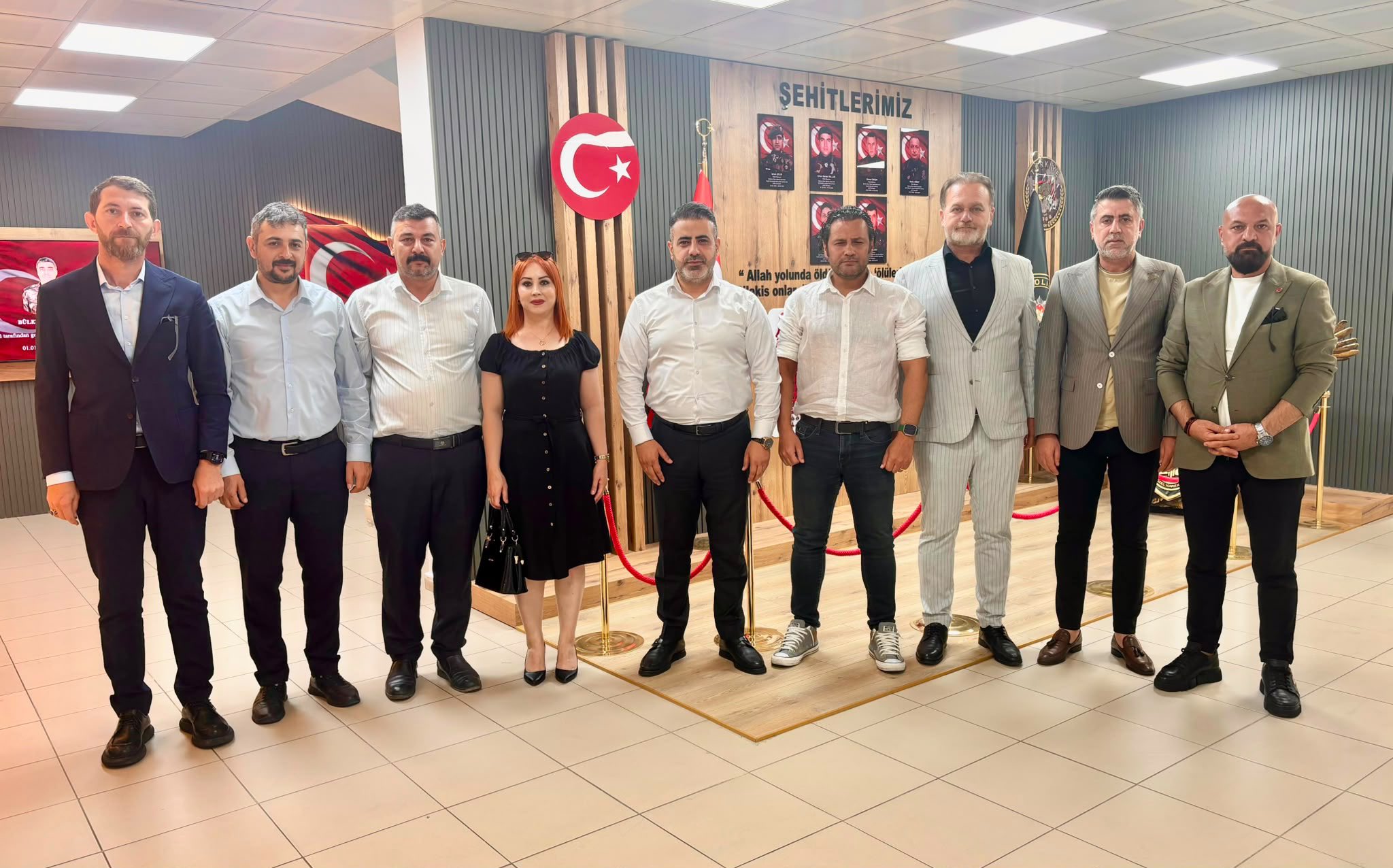 MHP Batman İl Başkanı Çetin’den Özel Harekat Şube Müdürlüğü’ne Ziyaret