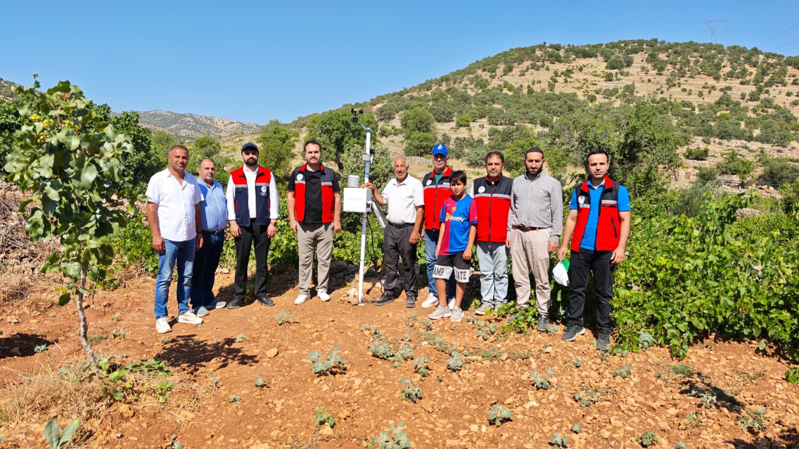 Gercüş’te Üreticiye Erken Uyarı Sistemi Desteği