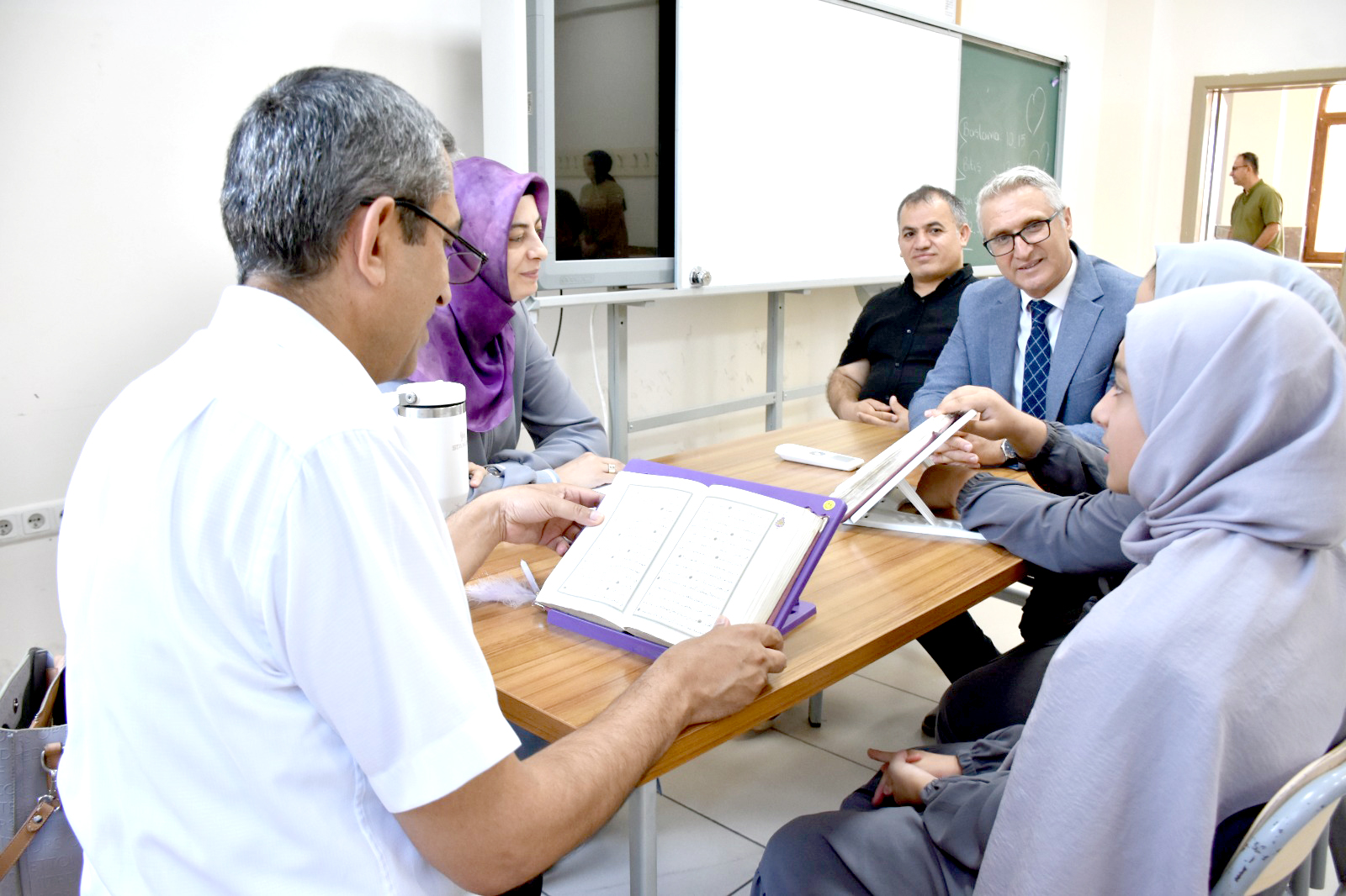 Müdür Ciğer, Hafızlık Kurslarını Ziyaret Etti
