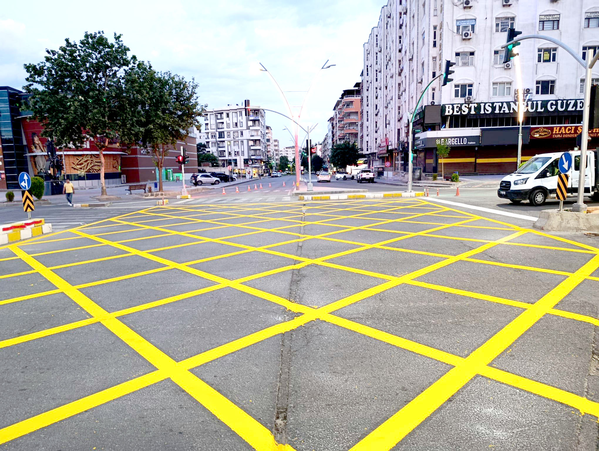4 Yılda 29 Bin 797 Trafik İşaretleme Uygulaması Yapıldı