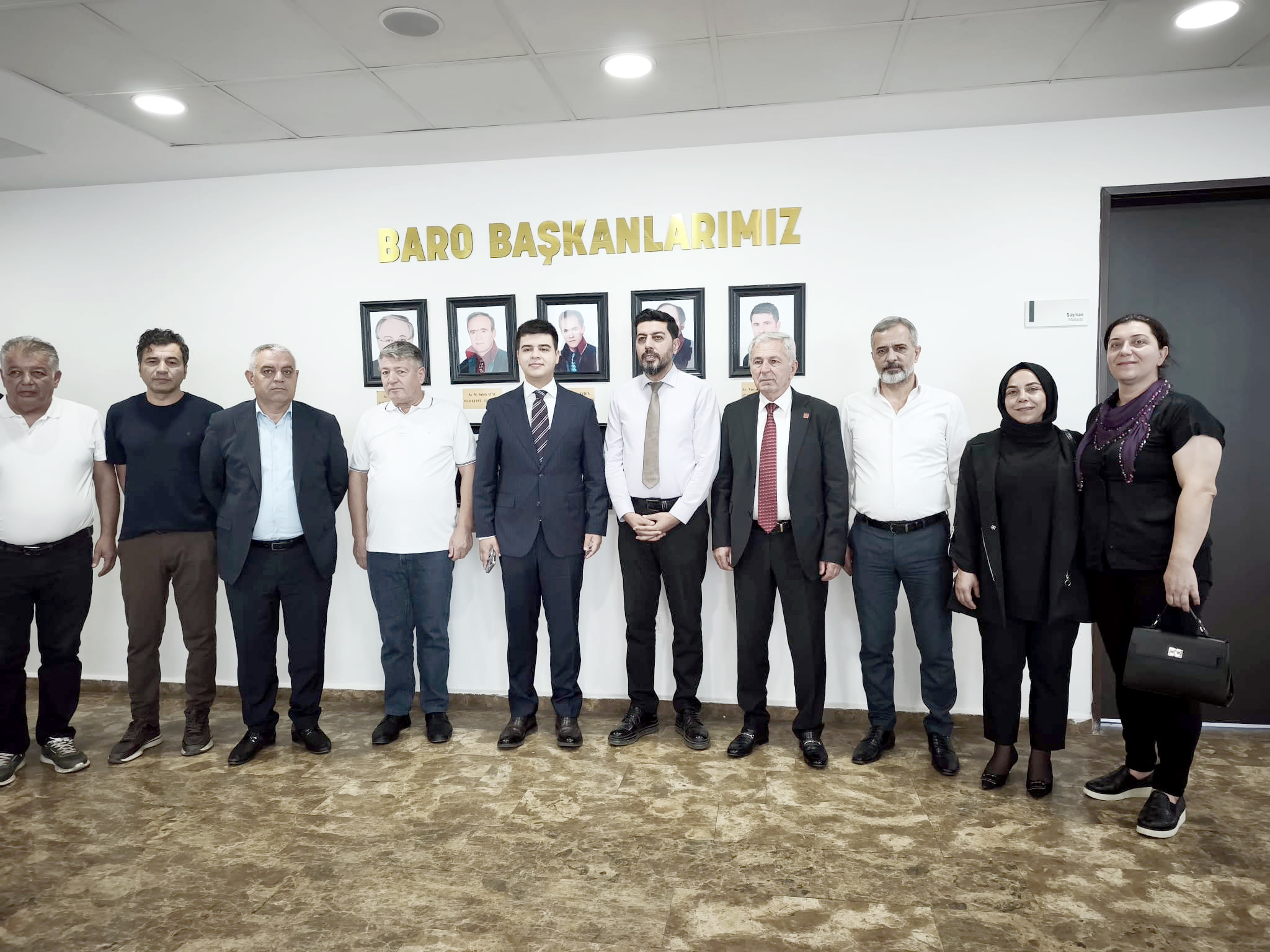 CHP Genel Başkan Yardımcısı Uyanık’tan Batman Barosu’na Ziyaret