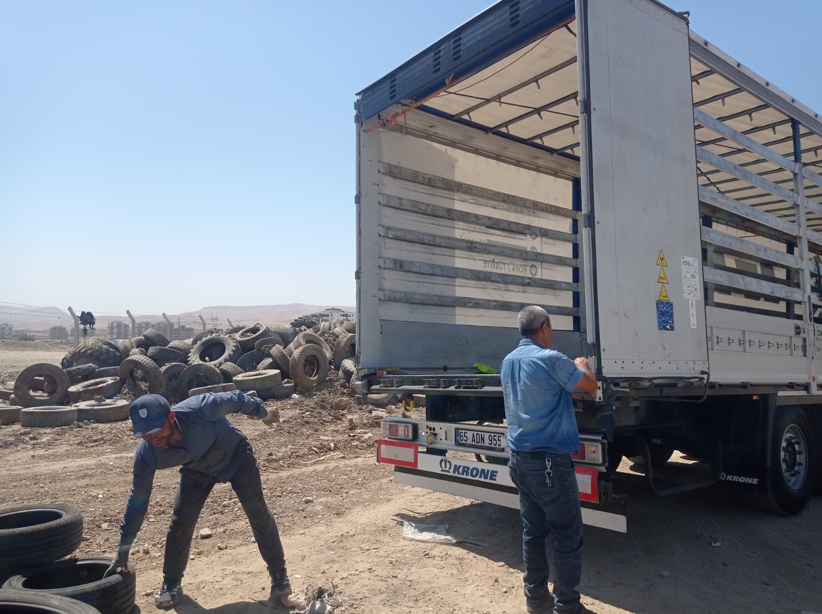 600 Ton Atık Lastik Geri Dönüşüme Kazandırıldı