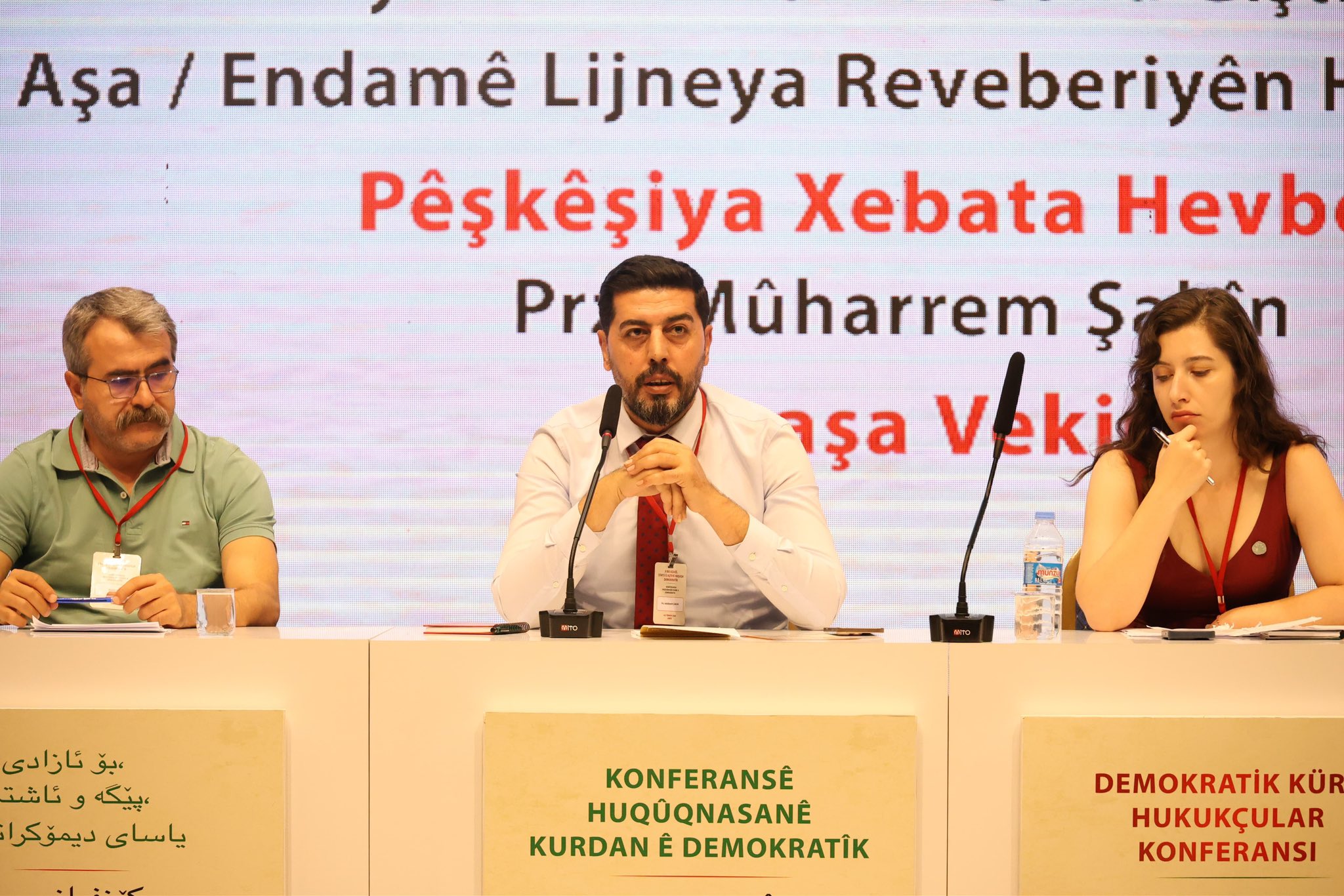 Batman Barosu, Demokratik Kürt Hukukçular Konferansı’na Katıldı