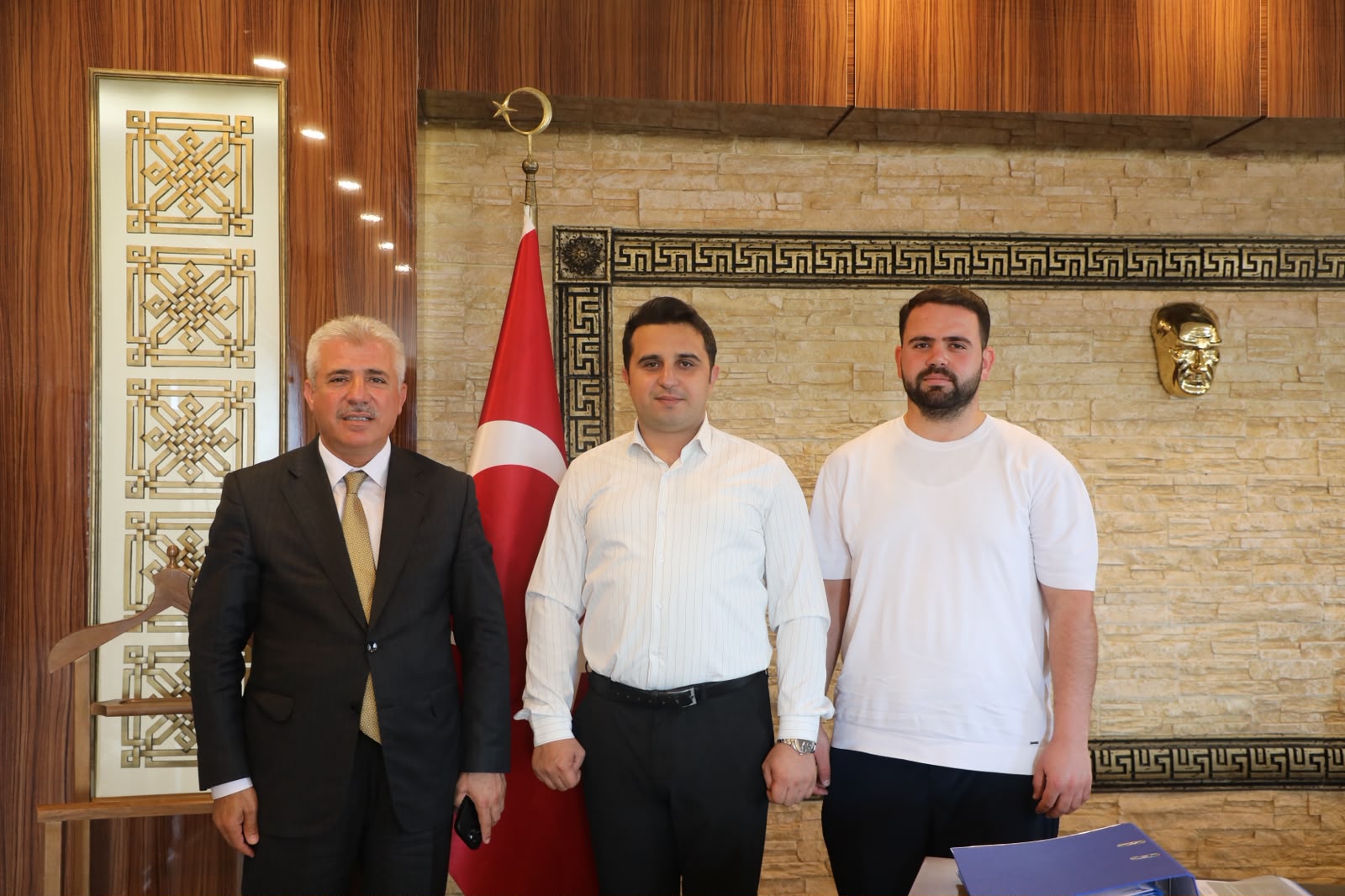 Gercüş Belediye Başkanı Günaydın’dan Kaymakam Böyük’e Ziyaret