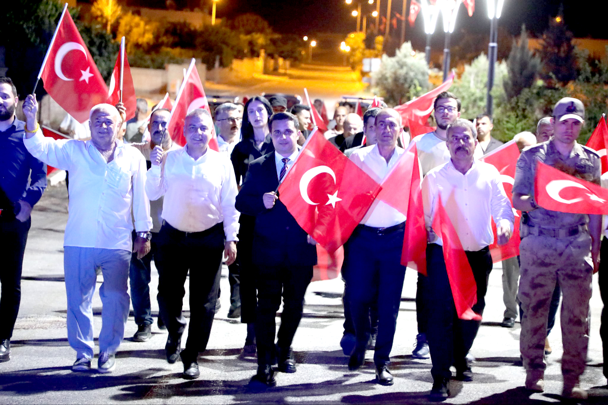 Hasankeyf’te 15 Temmuz’da Birlik Ve Beraberlik Mesajı