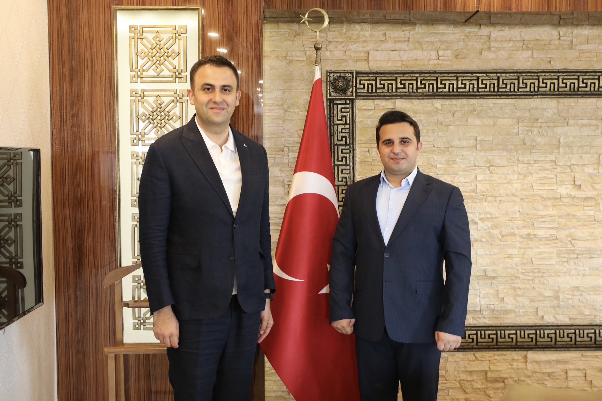 Vali Yardımcısı İmrak’tan Kaymakam Büyük’e hayırlı olsun ziyareti