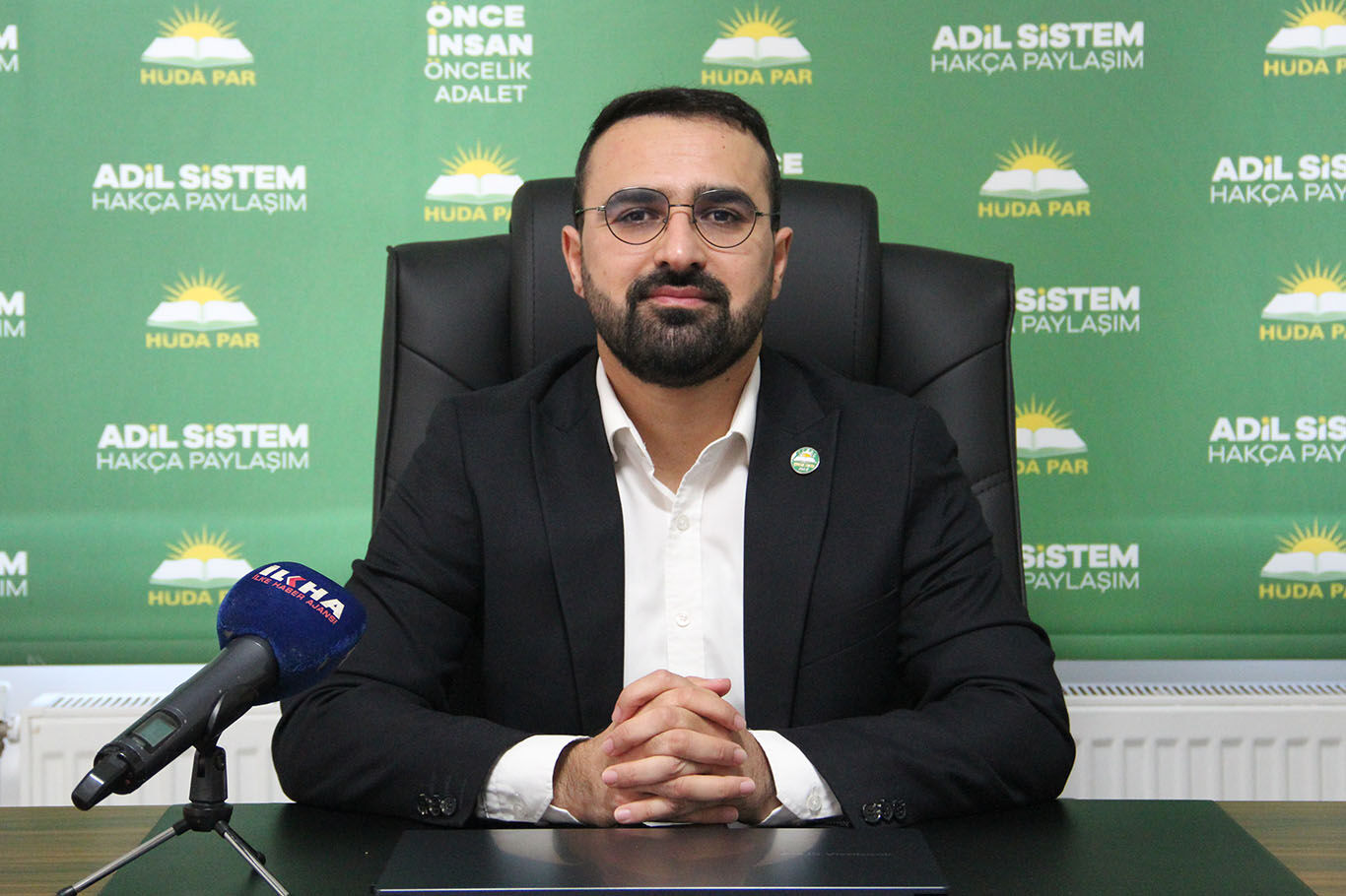 HÜDA PAR’dan Şehir Hastanesi İçin Ödenek Çağrısı ‘Konsere Değil, Hastaneye Ödenek’