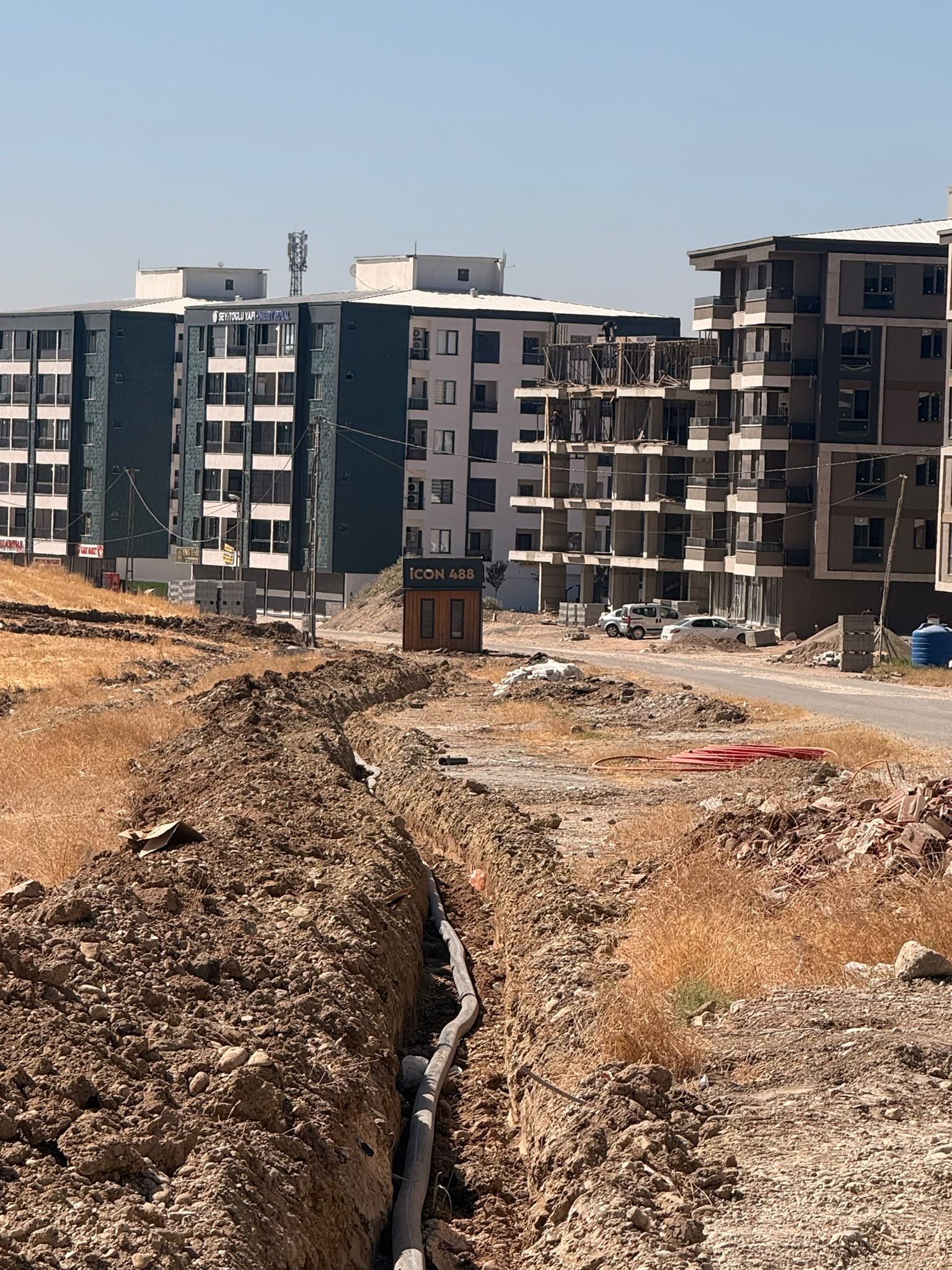 Çamlıtepe’de 900 Metrelik İçme Suyu Hattı Tamamlandı