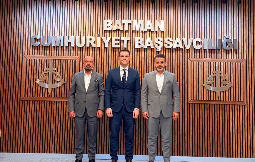 MHP Batman İl Başkanı Çetin’den Başsavcı Arıduru’ya Hayırlı Olsun Ziyareti
